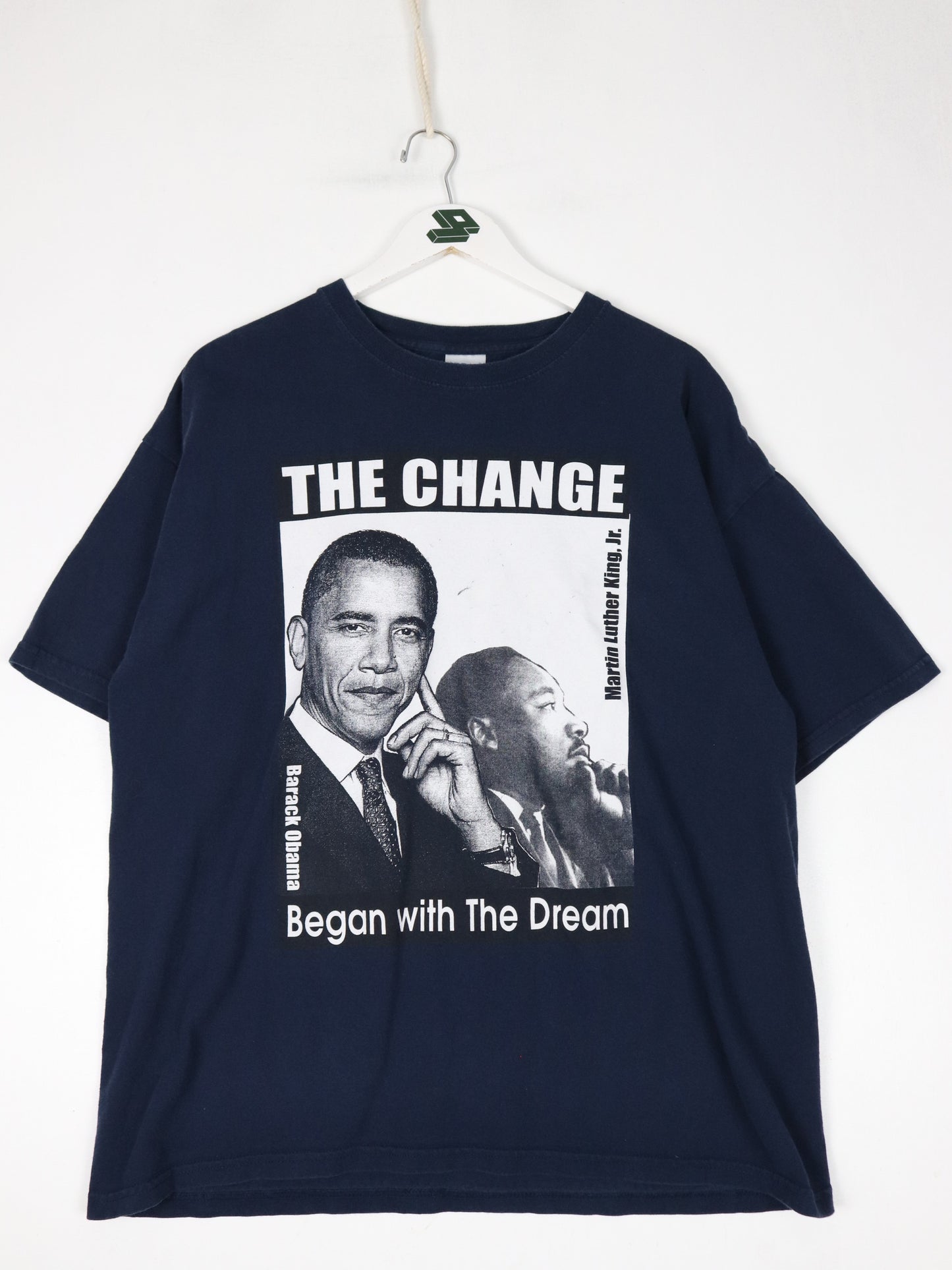 Obama T Shirt Mens XL Blue USA