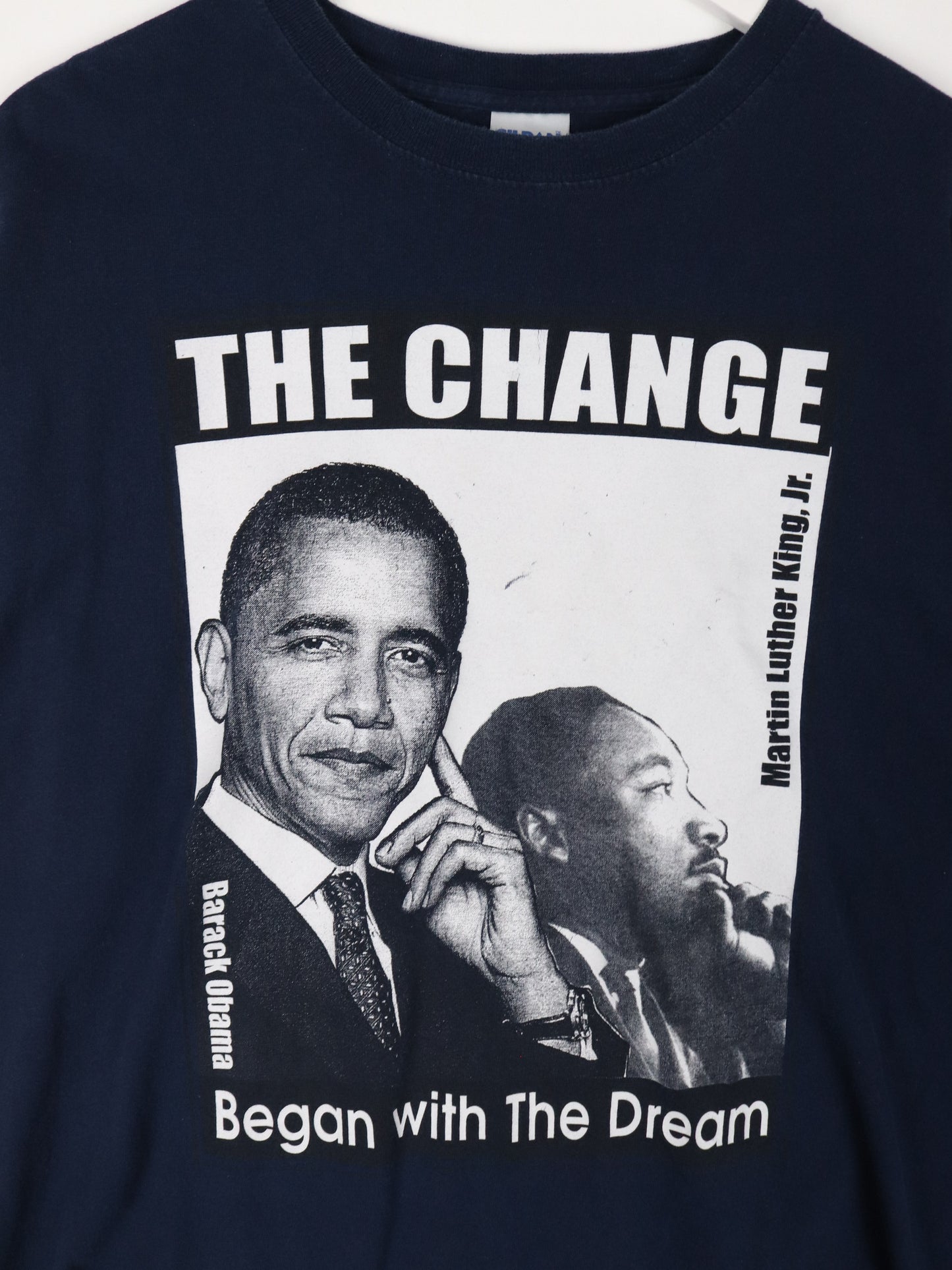 Obama T Shirt Mens XL Blue USA