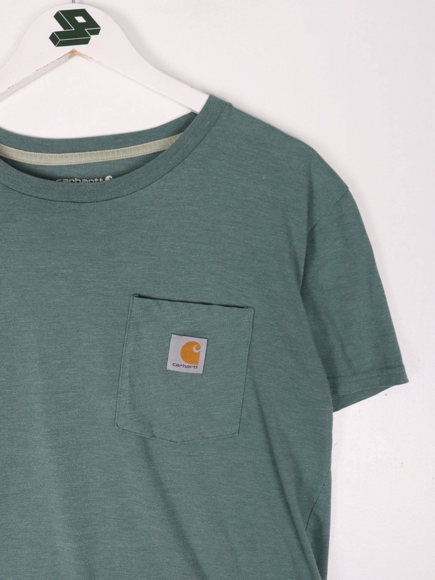 Carhartt T Shirt Fits Womens M/L Green