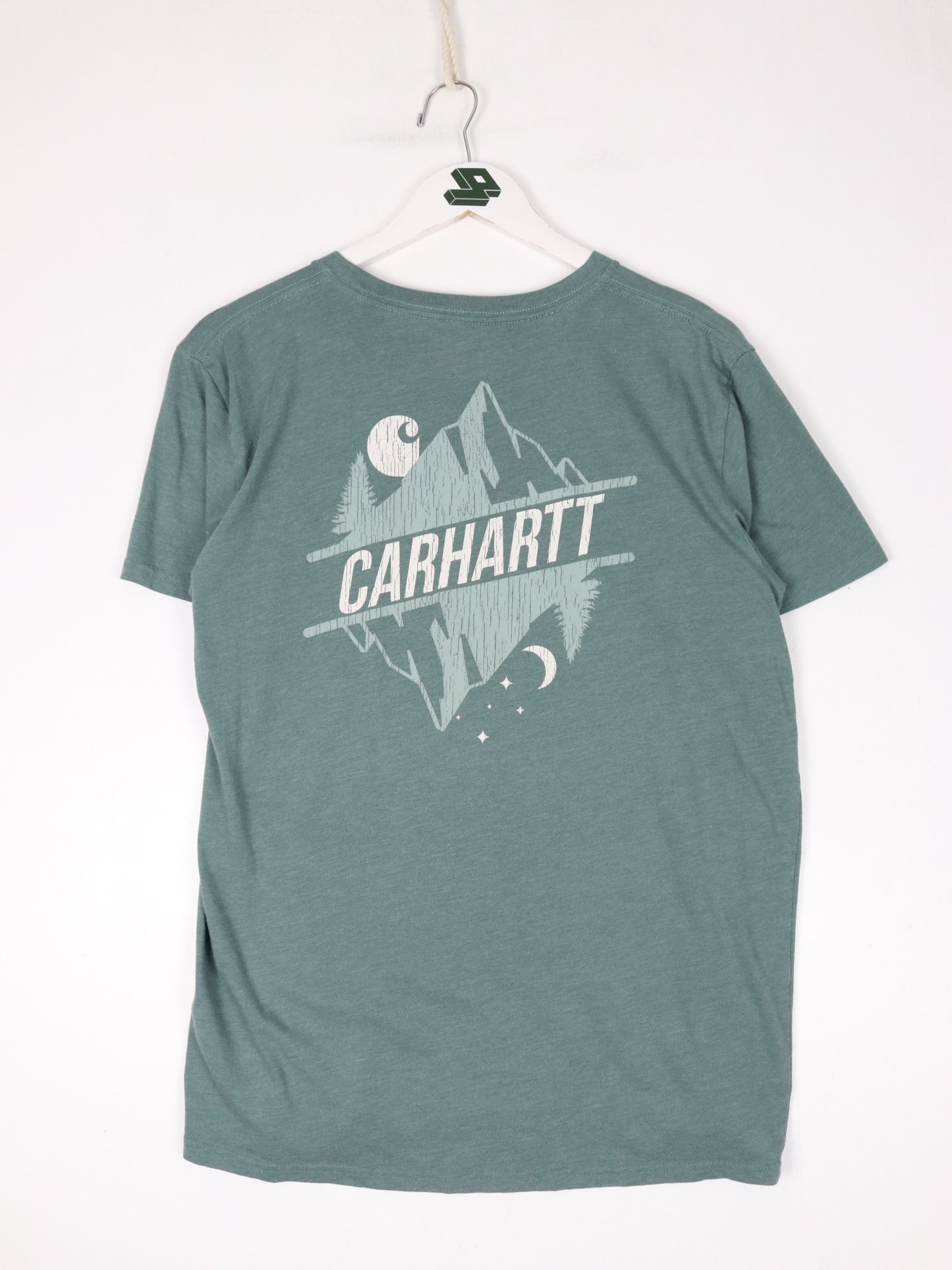 Carhartt T Shirt Fits Womens M/L Green