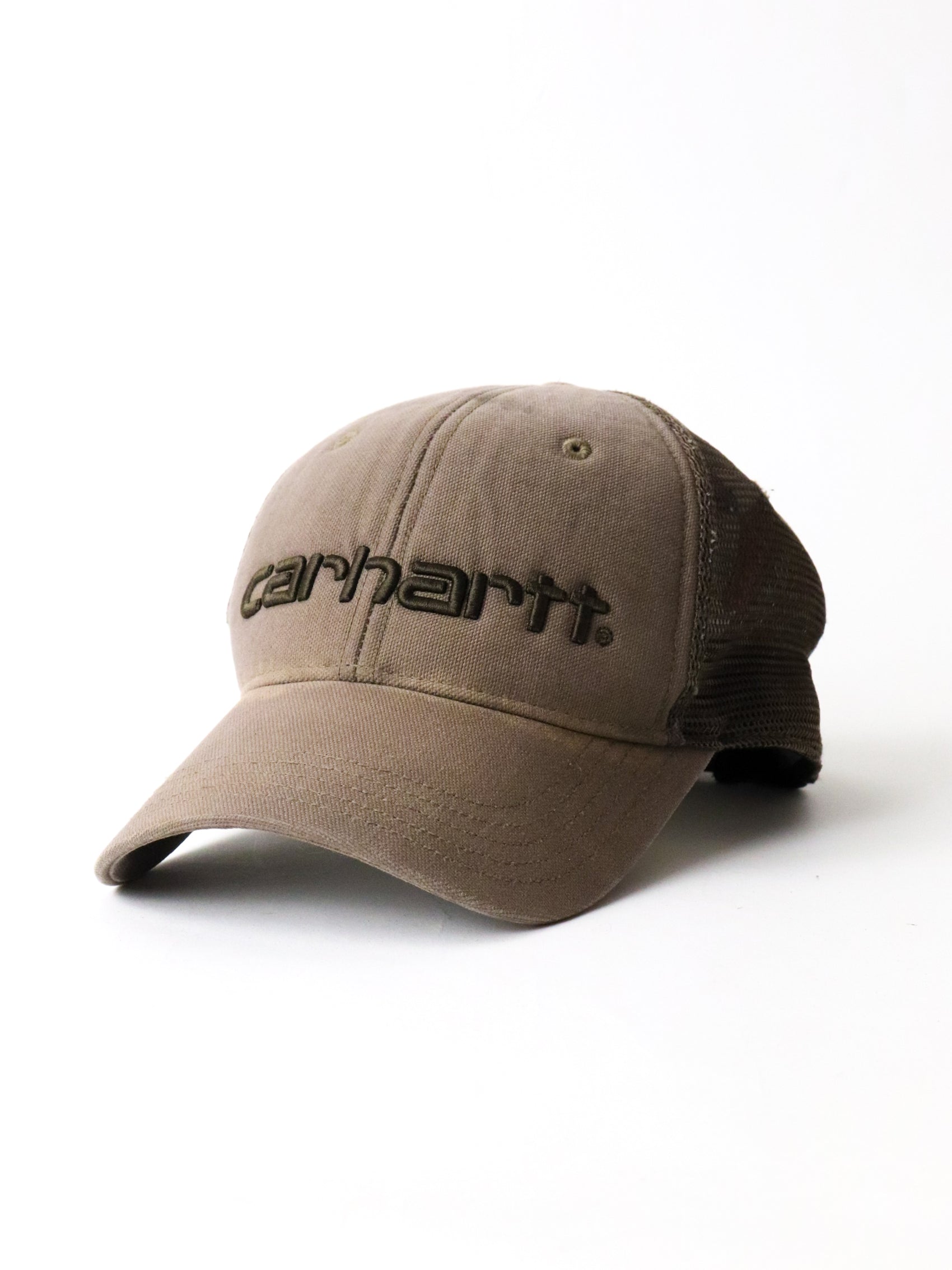 Carhartt Hat Cap Grey Snap Back Trucker