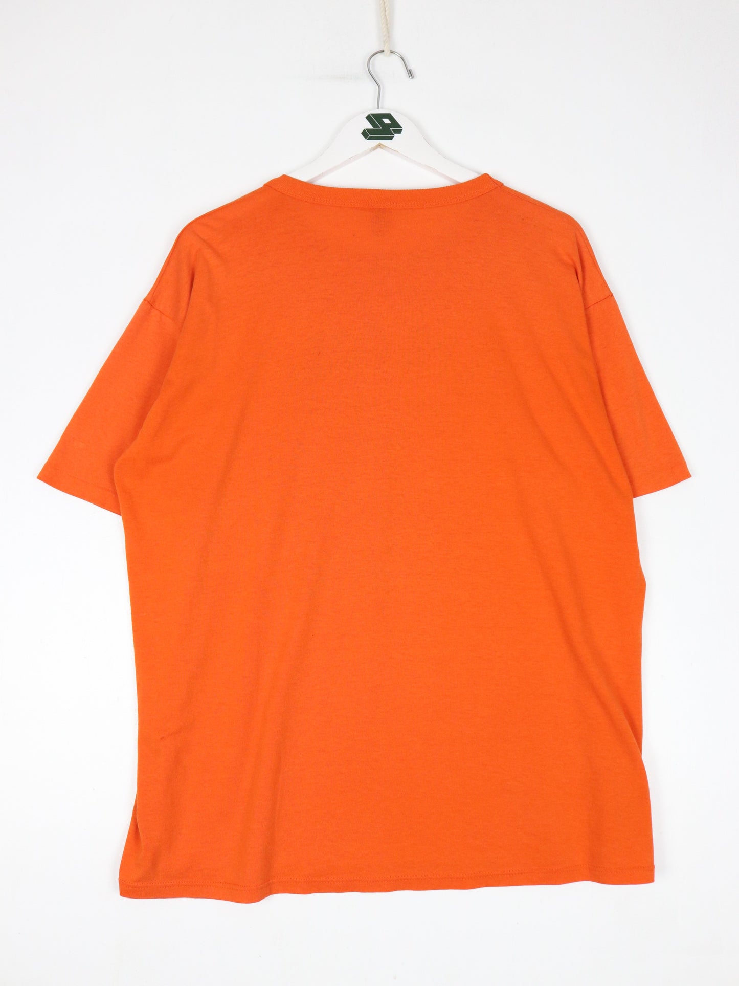 Vintage Cape Coral Basketball T Shirt Mens XL Orange Russell Athletic
