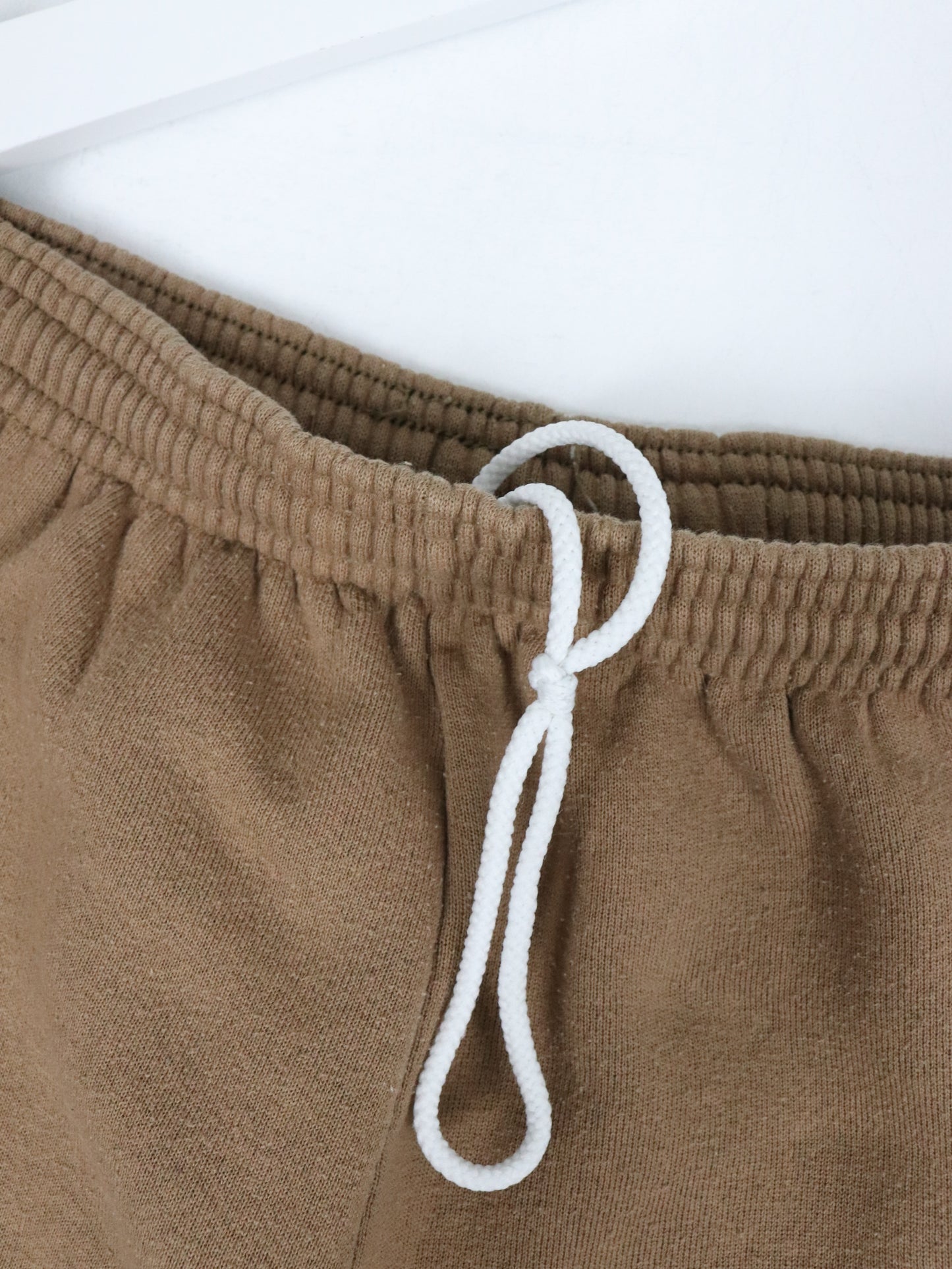Vintage Hanes Pants Mens Small Beige Cuffed Sweat Athletic 90s 24 x 28