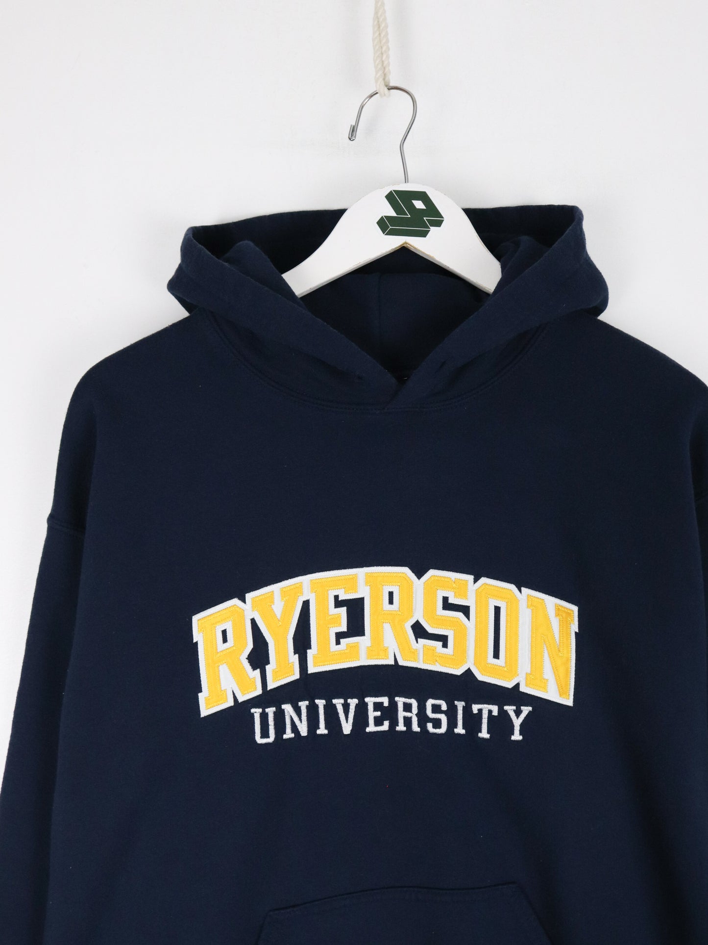 Ryerson University Sweatshirt Mens Medium Blue College Hoodie