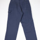 Work Pants Fits Mens 36 x 28 Blue Carpenter