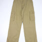 Roots Pants Mens 34 x 33 Beige Cargo