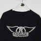 Aerosmith T Shirt Mens Large Black Band