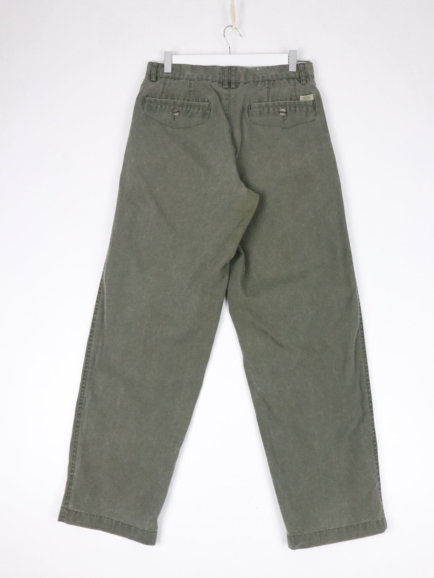 Ez's Pants Mens 30 x 30 Green Trousers