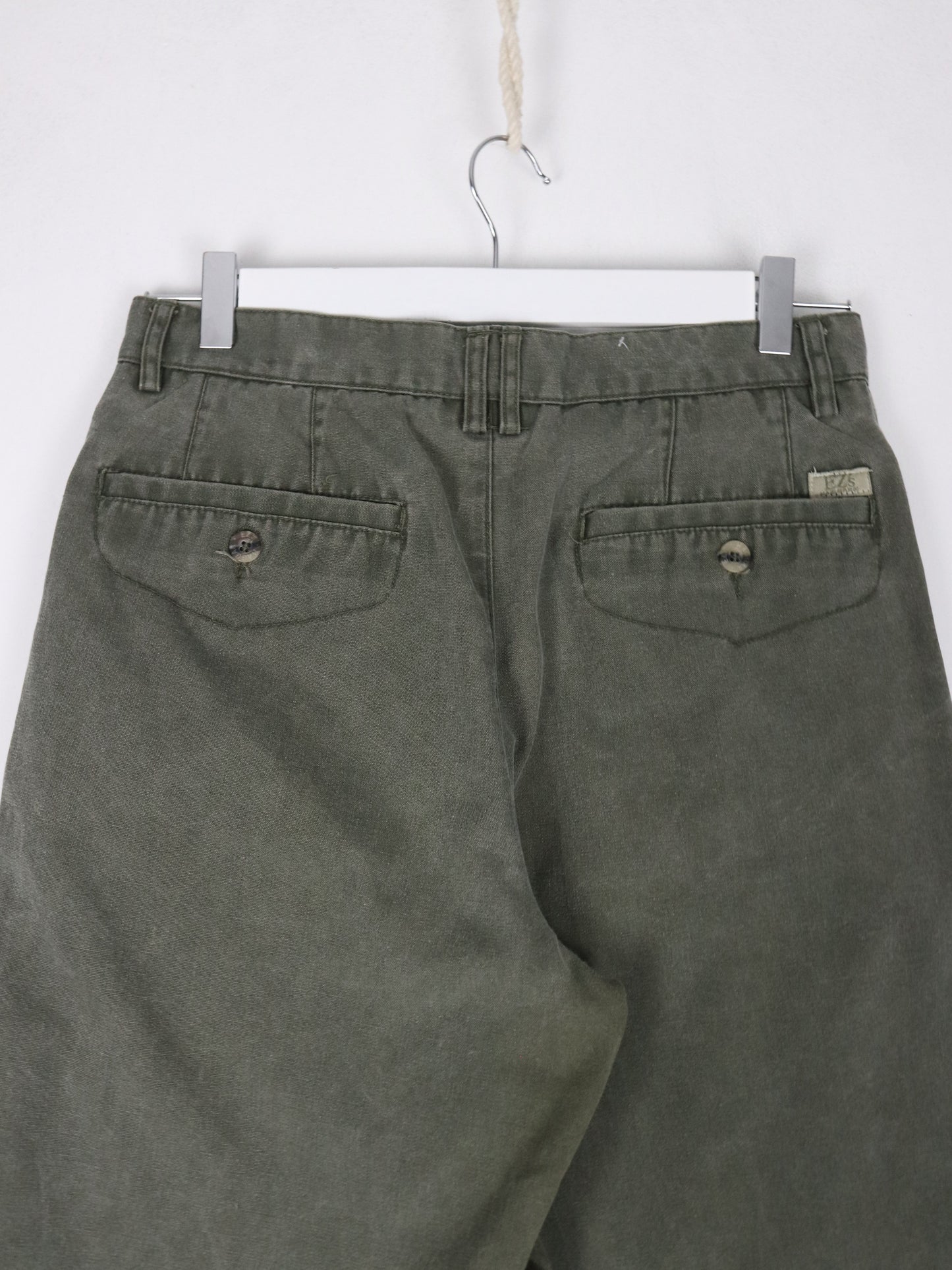 Ez's Pants Mens 30 x 30 Green Trousers