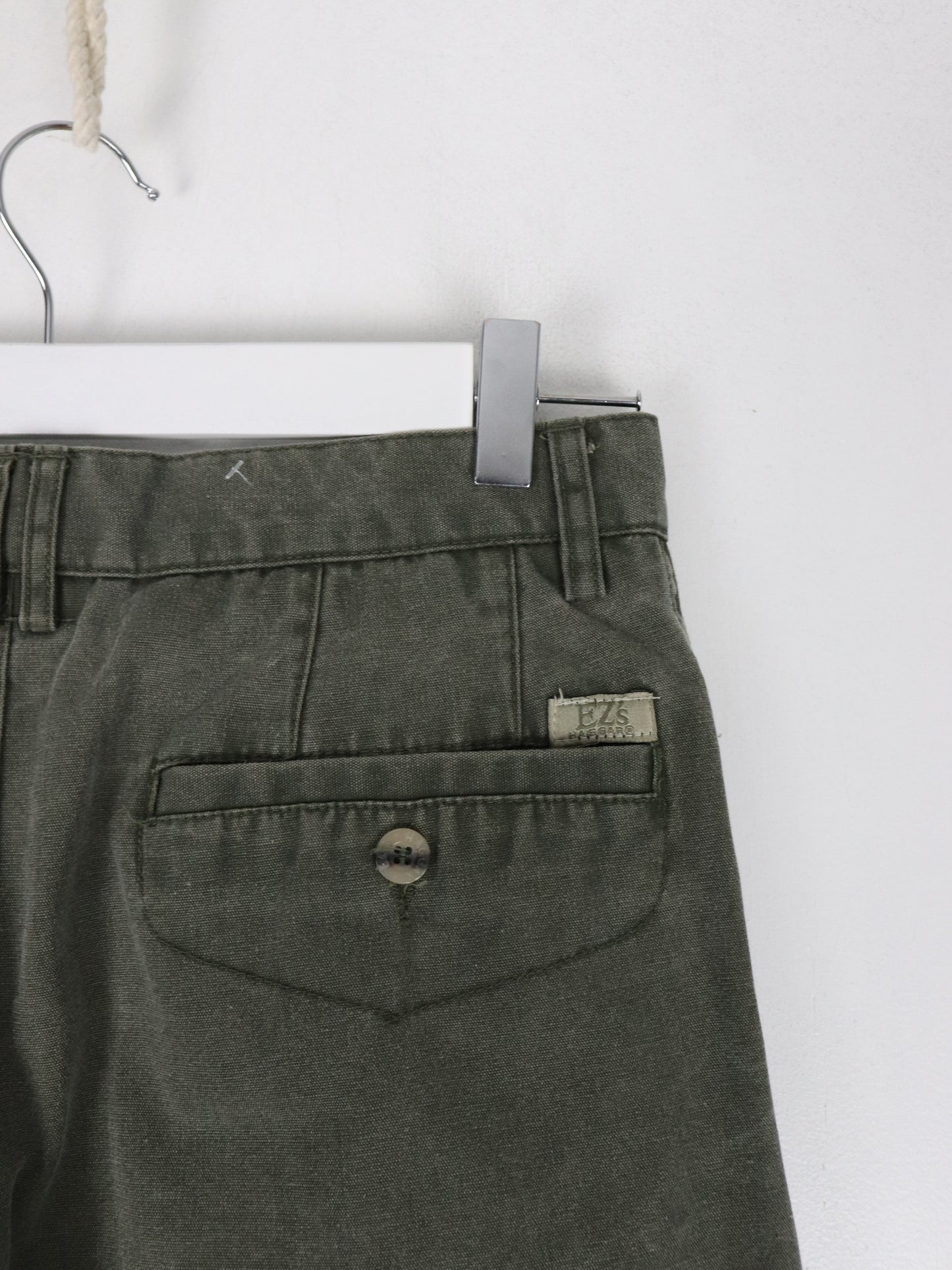 Ez's Pants Mens 30 x 30 Green Trousers