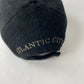 Vintage Planet Hollywood Hat Cap Adult Black Wool Blend Strapback