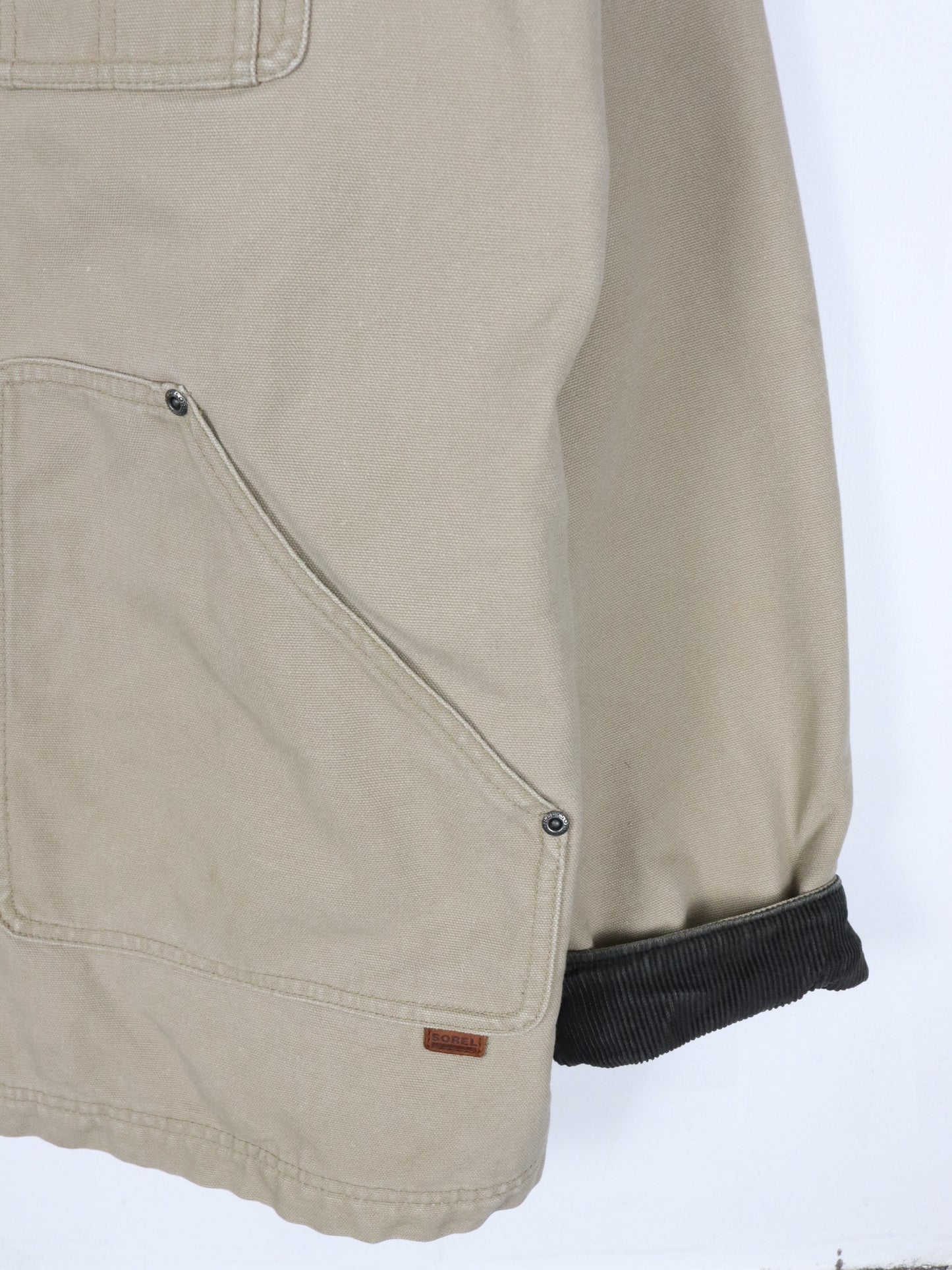 Sorel Jacket Mens XL Brown Work Wear Chore Coat