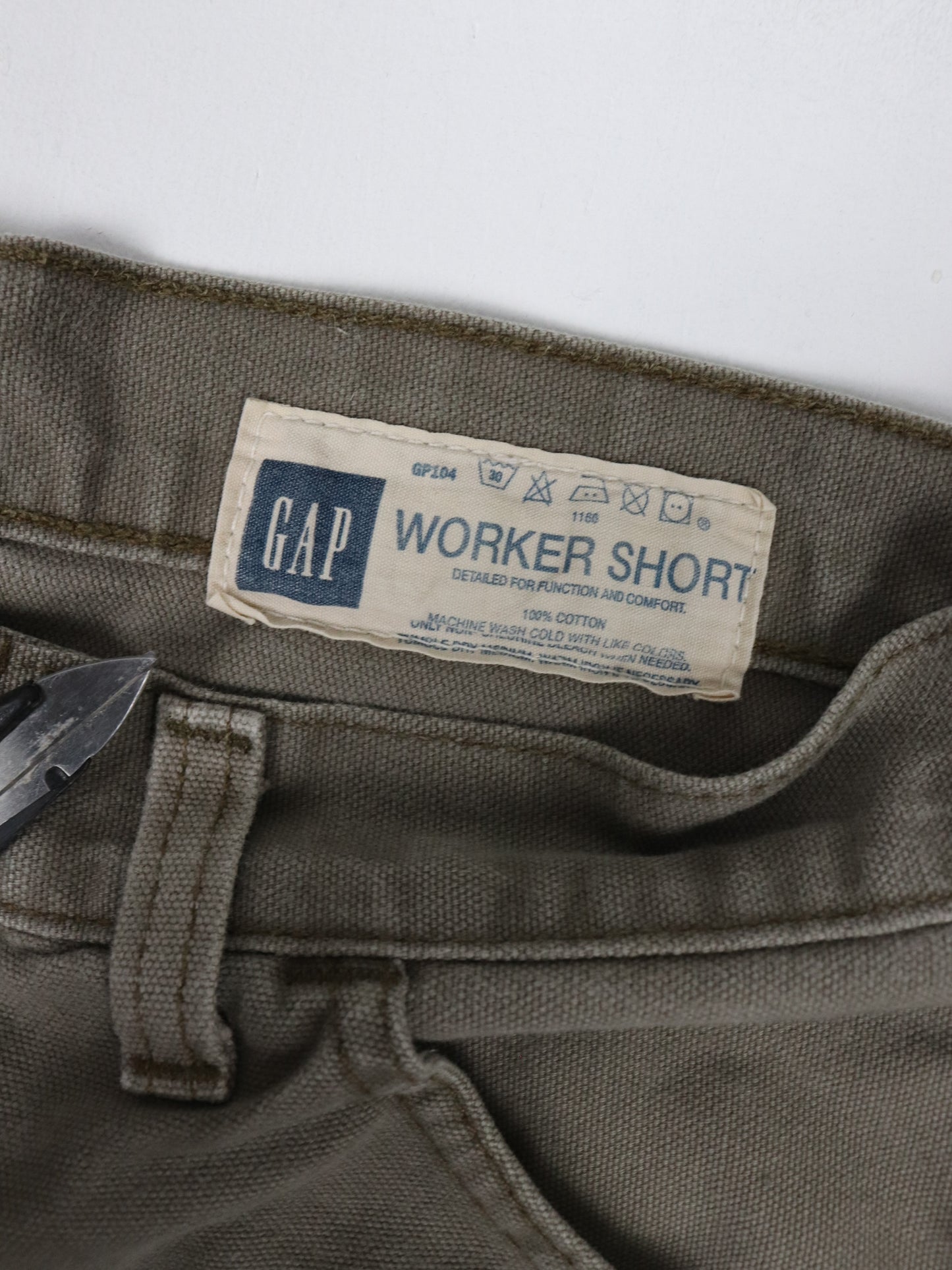 Vintage Gap Shorts Mens 30 Brown Work Wear