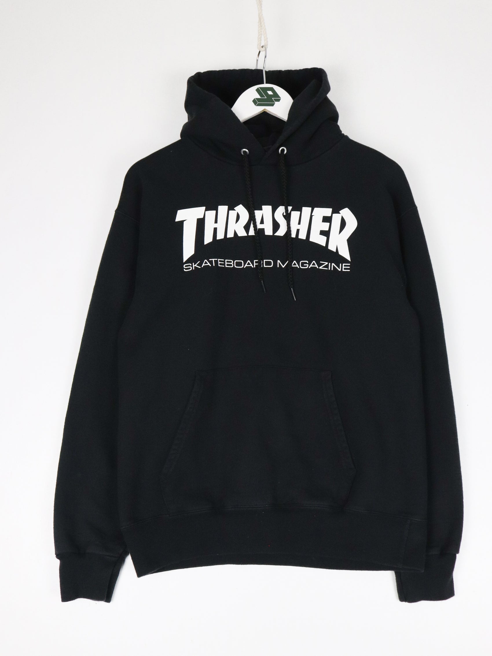 Thrasher Sweatshirt Mens Small Black Hoodie Skater