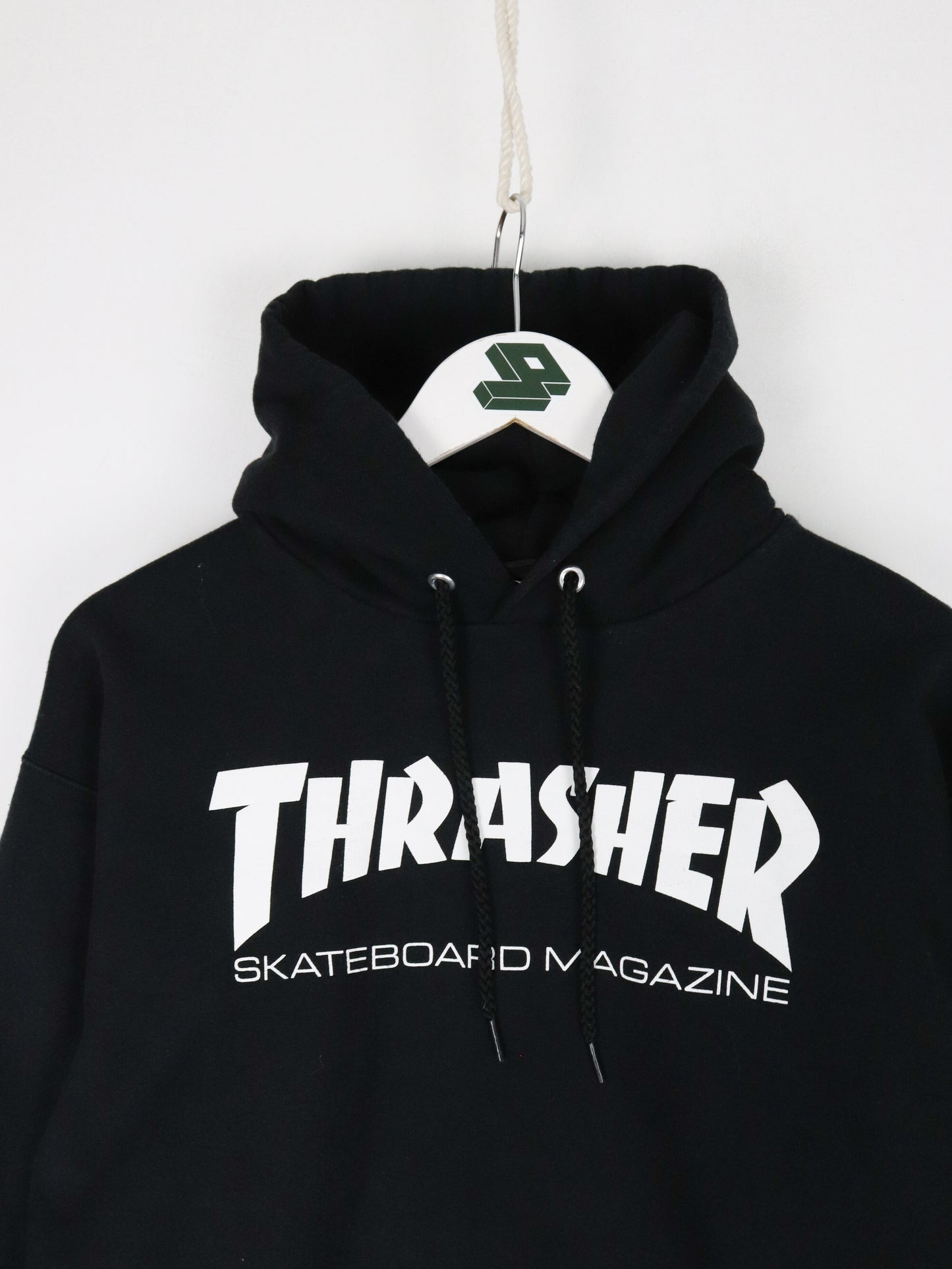 Thrasher Sweatshirt Mens Small Black Hoodie Skater