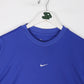 Vintage Nike Jersey Mens Large Blue Middle Swoosh