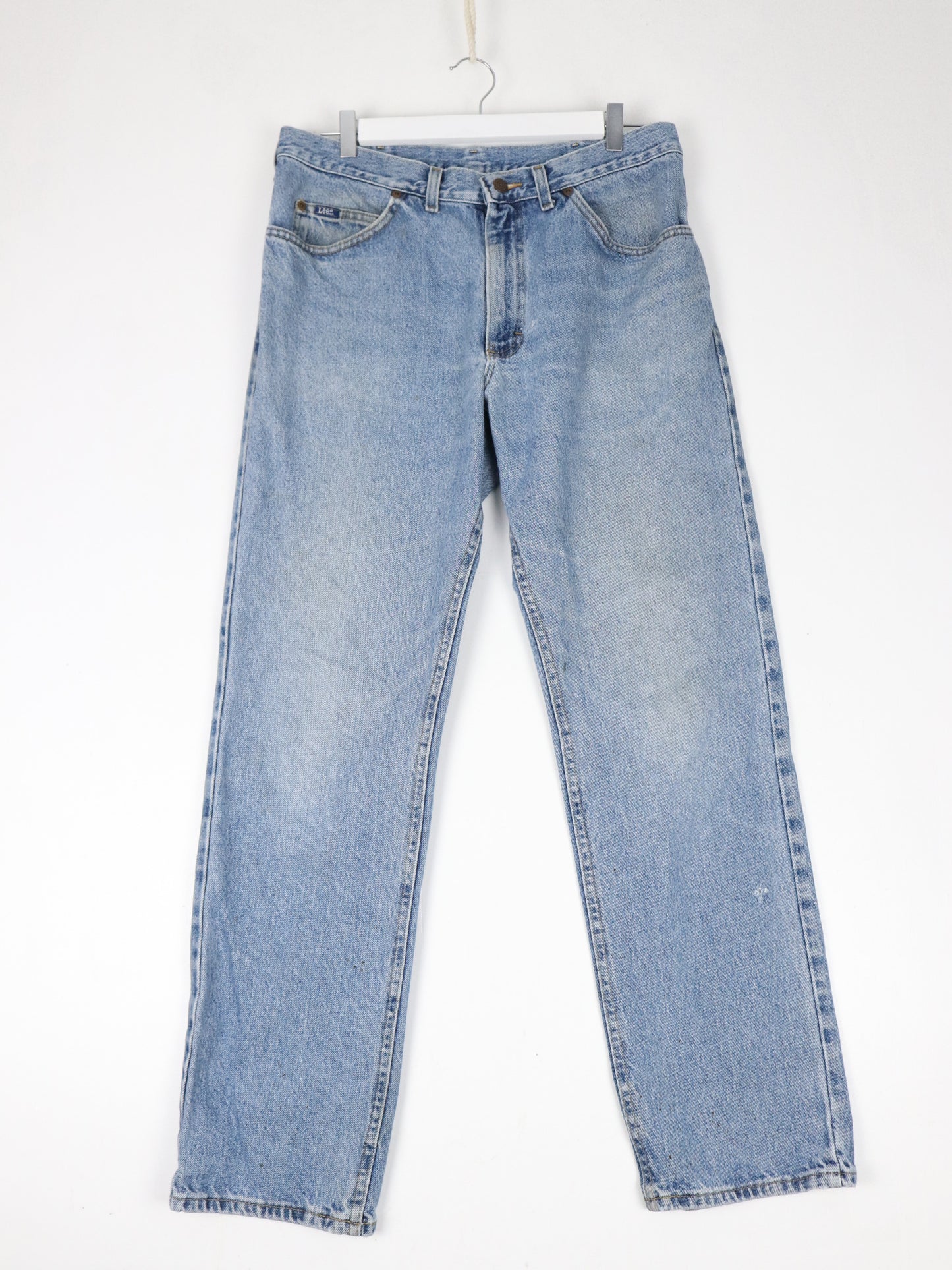 Vintage Lee Pants Mens 34 x 30 Blue Denim Jeans