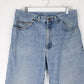 Vintage Lee Pants Mens 34 x 30 Blue Denim Jeans