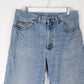 Vintage Lee Pants Mens 34 x 30 Blue Denim Jeans