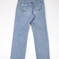 Vintage Lee Pants Mens 34 x 30 Blue Denim Jeans