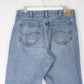 Vintage Lee Pants Mens 34 x 30 Blue Denim Jeans