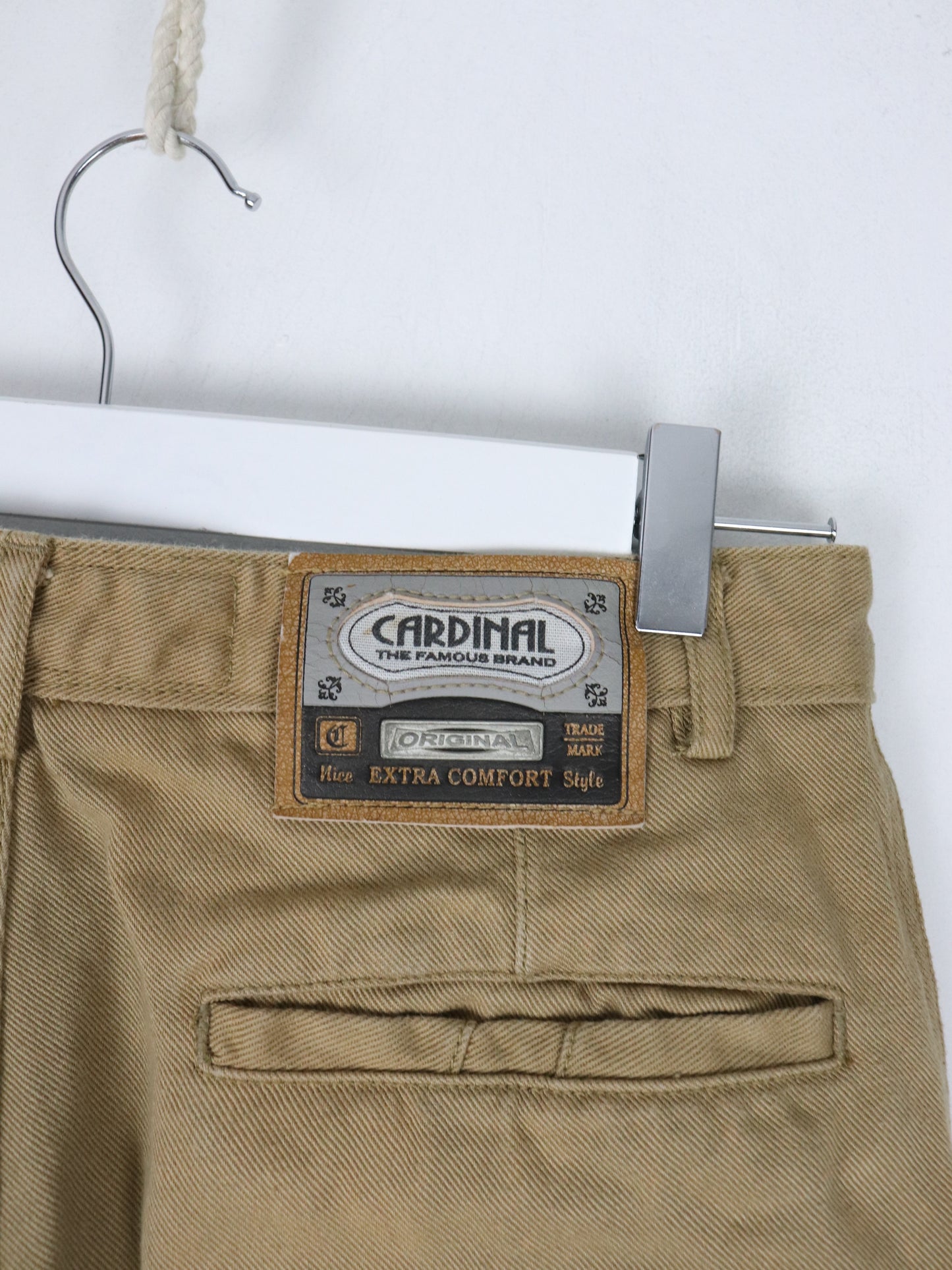 Cardinal Pants Mens 29 x 30 Brown Trousers