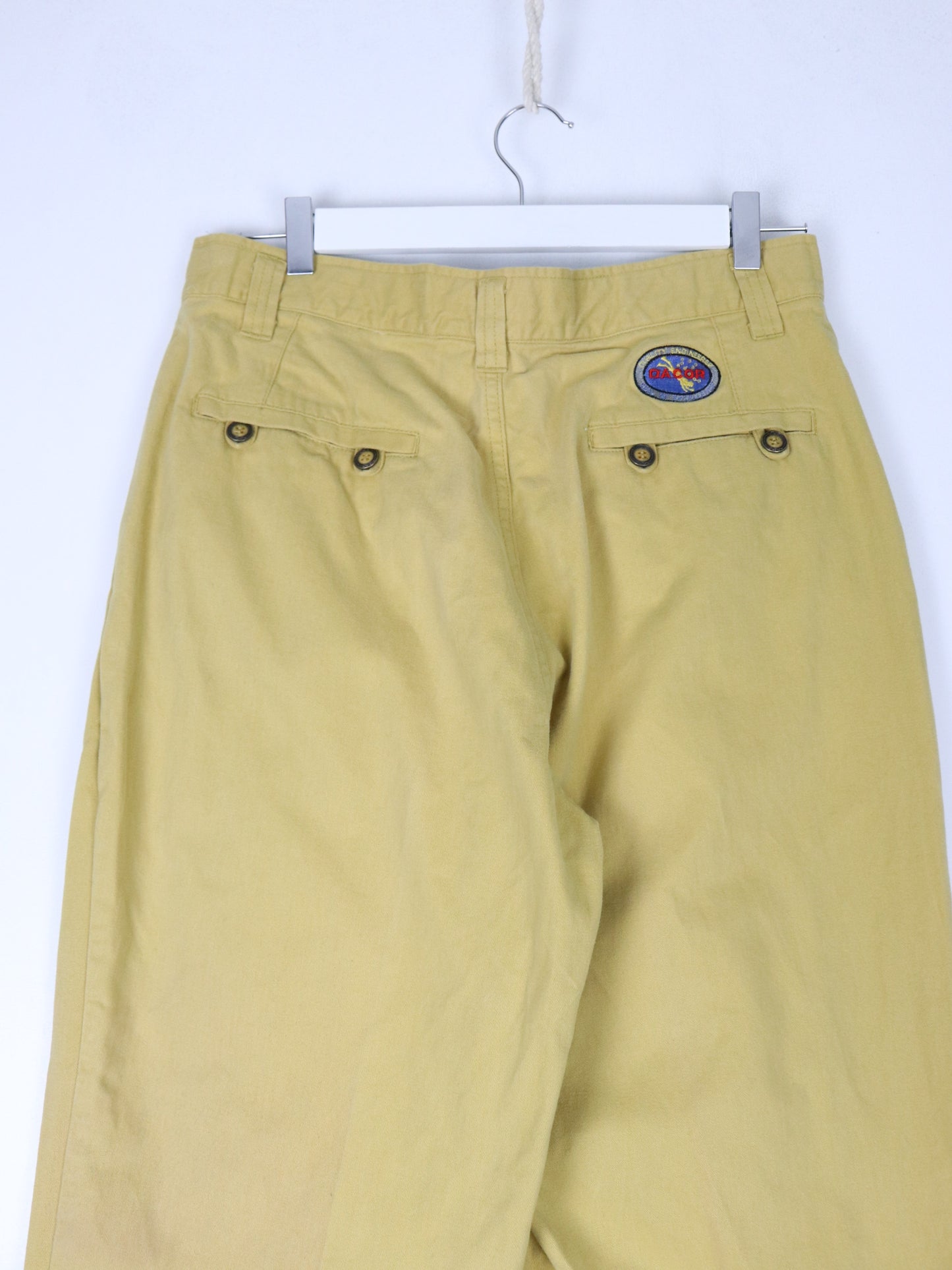 Dacor Pants Fits Mens 32 x 31 Yellow Casual Trousers