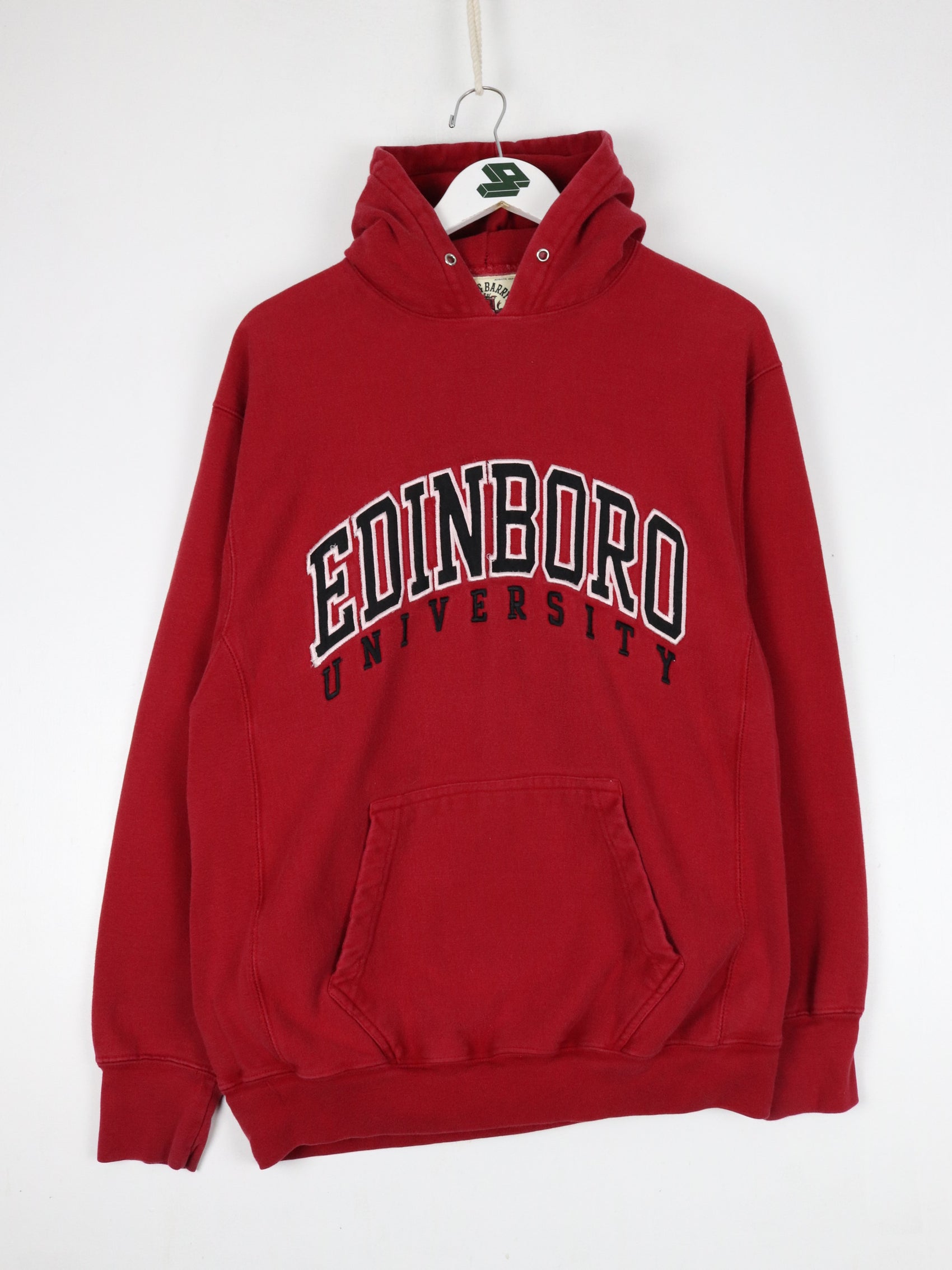 Edinboro University Sweatshirt Mens Medium Red College Steve & Barry's Hoodie