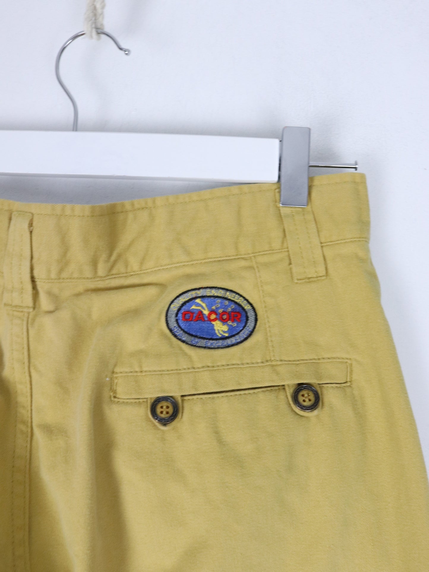 Dacor Pants Fits Mens 32 x 31 Yellow Casual Trousers