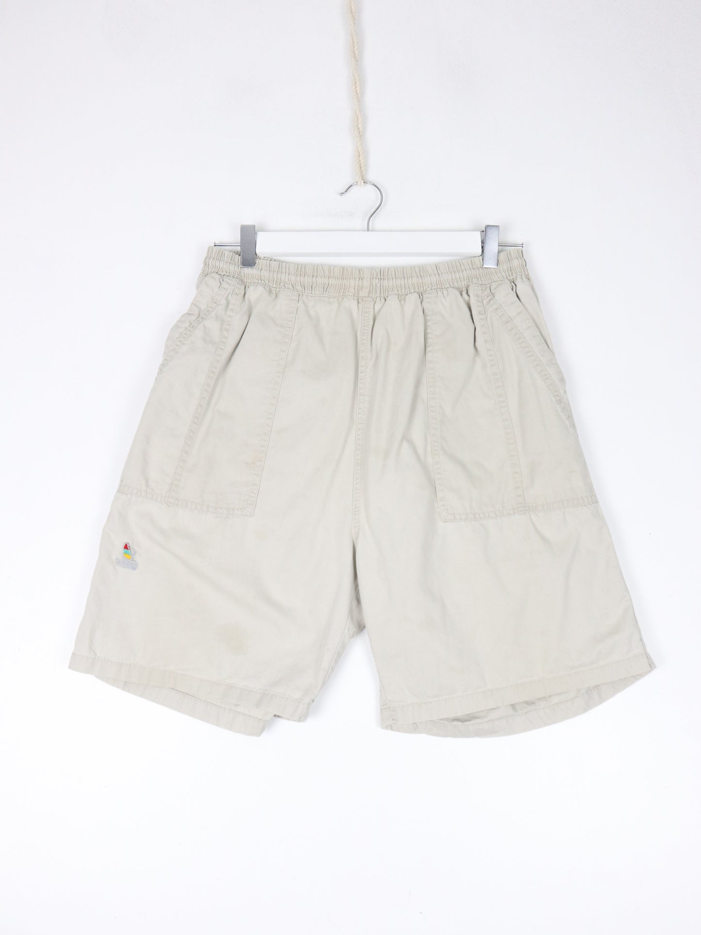 Vintage Italiano Shorts Mens 29 Beige