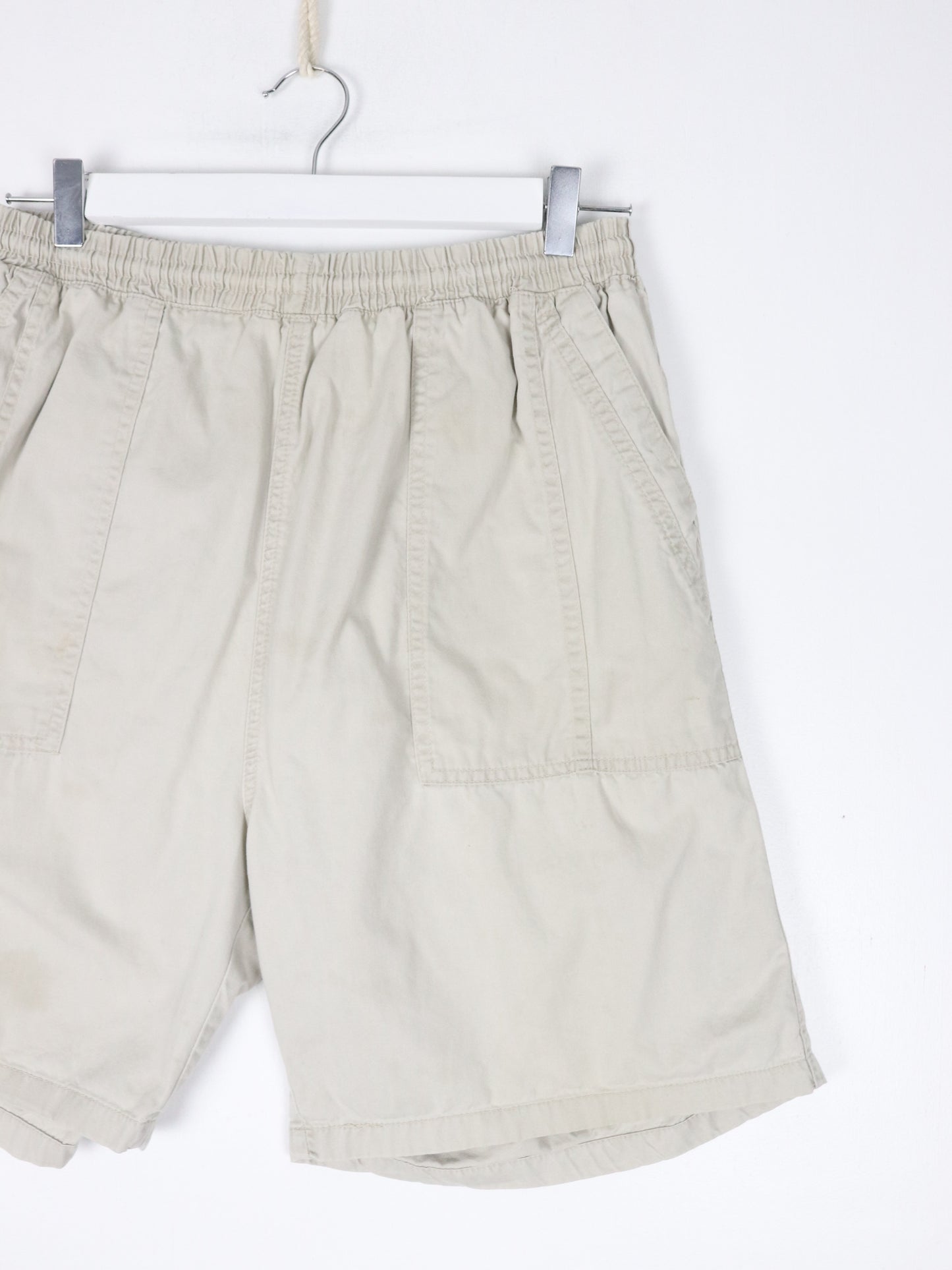 Vintage Italiano Shorts Mens 29 Beige