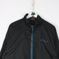 Timberland Jacket Mens XL Black Grey Reversible Coat