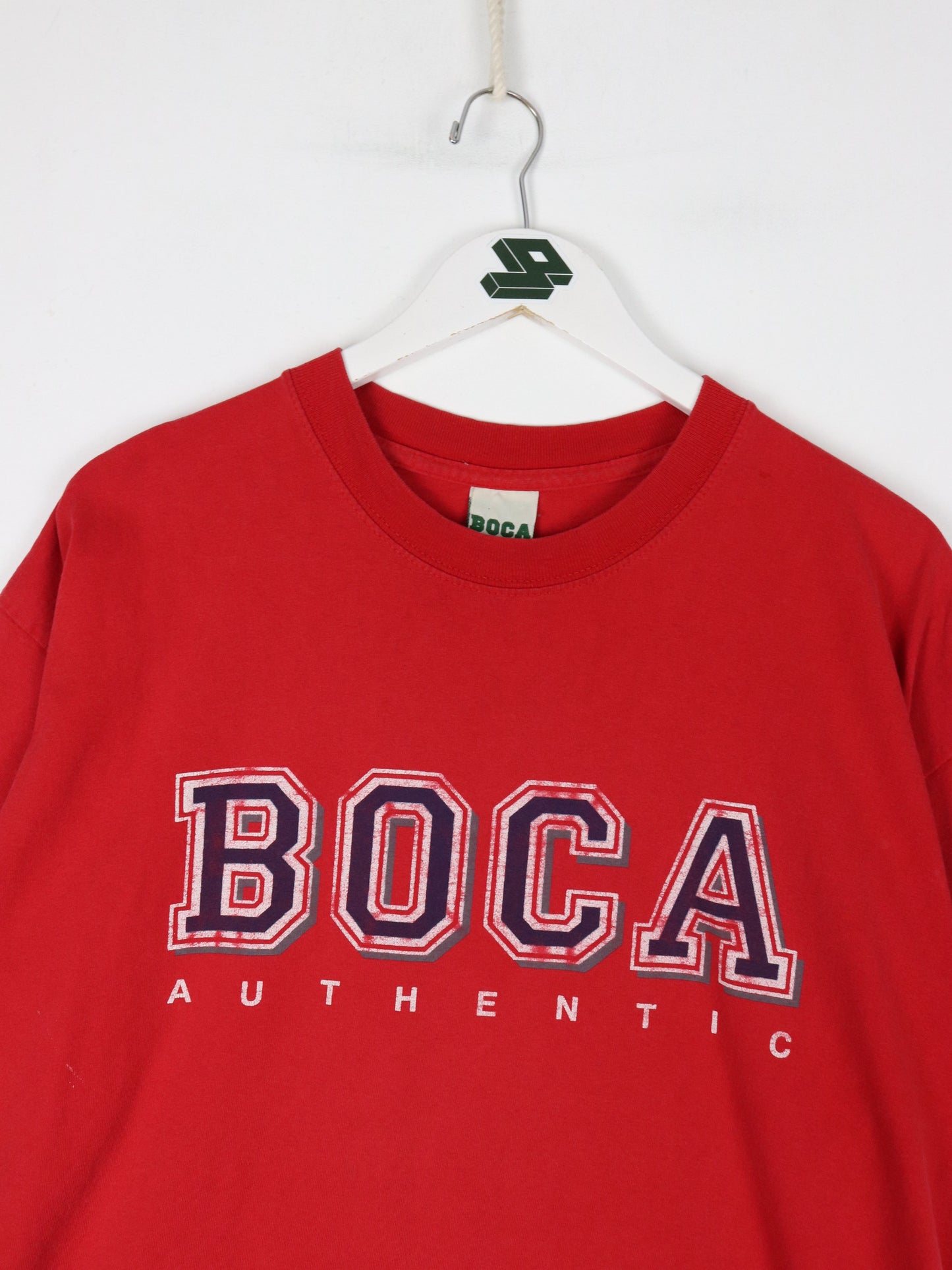 Vintage Boca T Shirt Mens XL Red