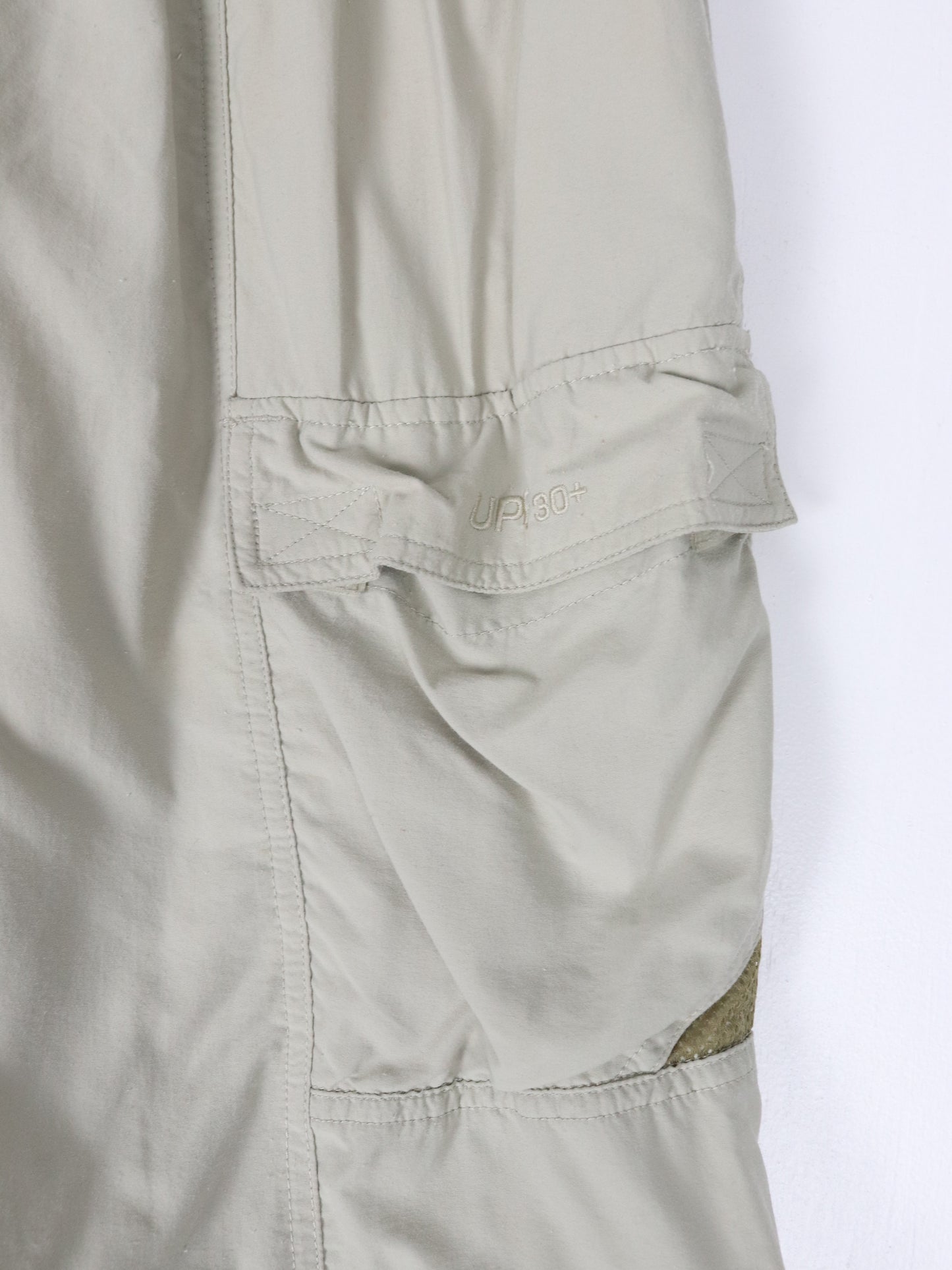 Columbia Pants Mens Large Beige Convertible Hiking 30 x 28