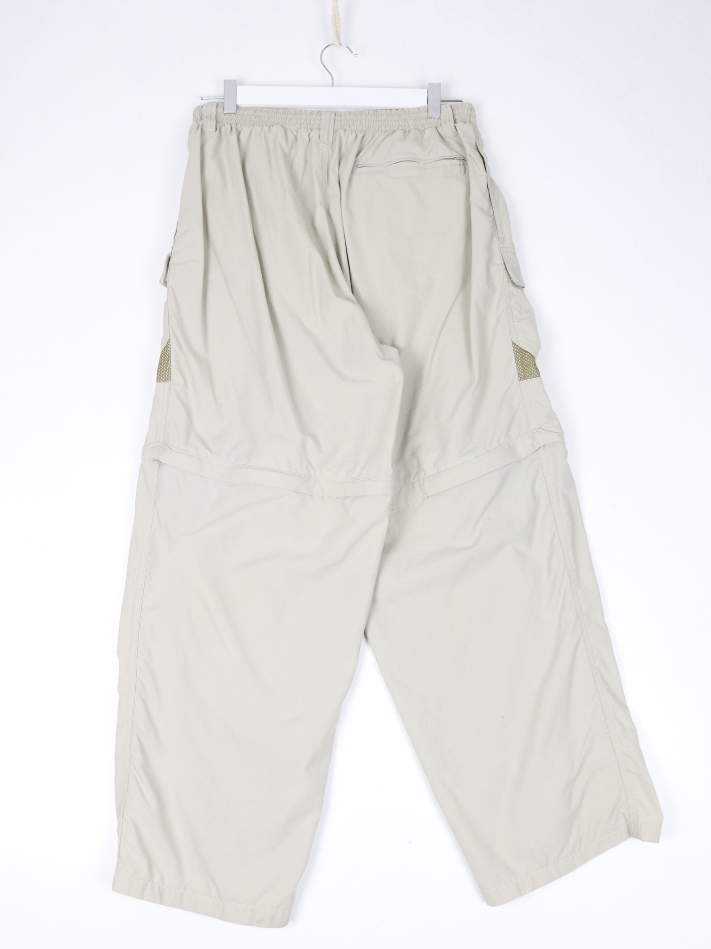 Columbia Pants Mens Large Beige Convertible Hiking 30 x 28