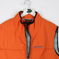 Tommy Hilfiger Vest Mens Large Orange Jacket Insulated
