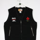 Vintage Roots Sweater Womens L/XL Black Canada Olympics 90s Fleece Vest