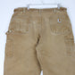 Carhartt Pants Mens 40 x 30 Brown Double Knee Work Wear