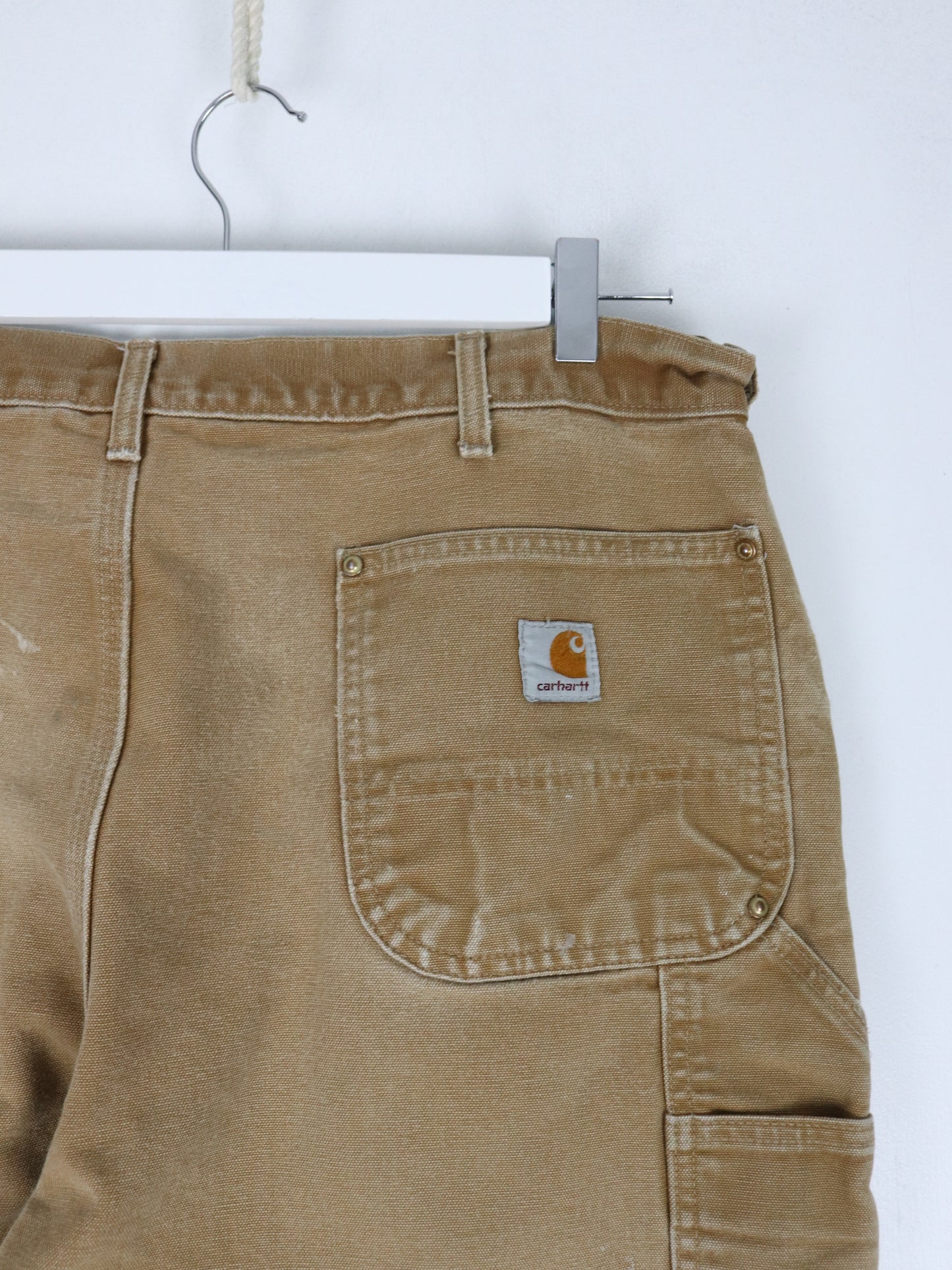 Carhartt Pants Mens 40 x 30 Brown Double Knee Work Wear