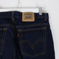 Vintage Levi's Pants Fits Mens 32 x 32 Blue Denim Jeans 506 Comfort Straight