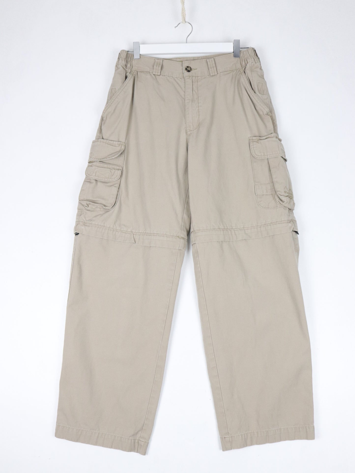 WindRiver Pants Fits Mens 32/34 x 29 Beige Convertible Outdoors