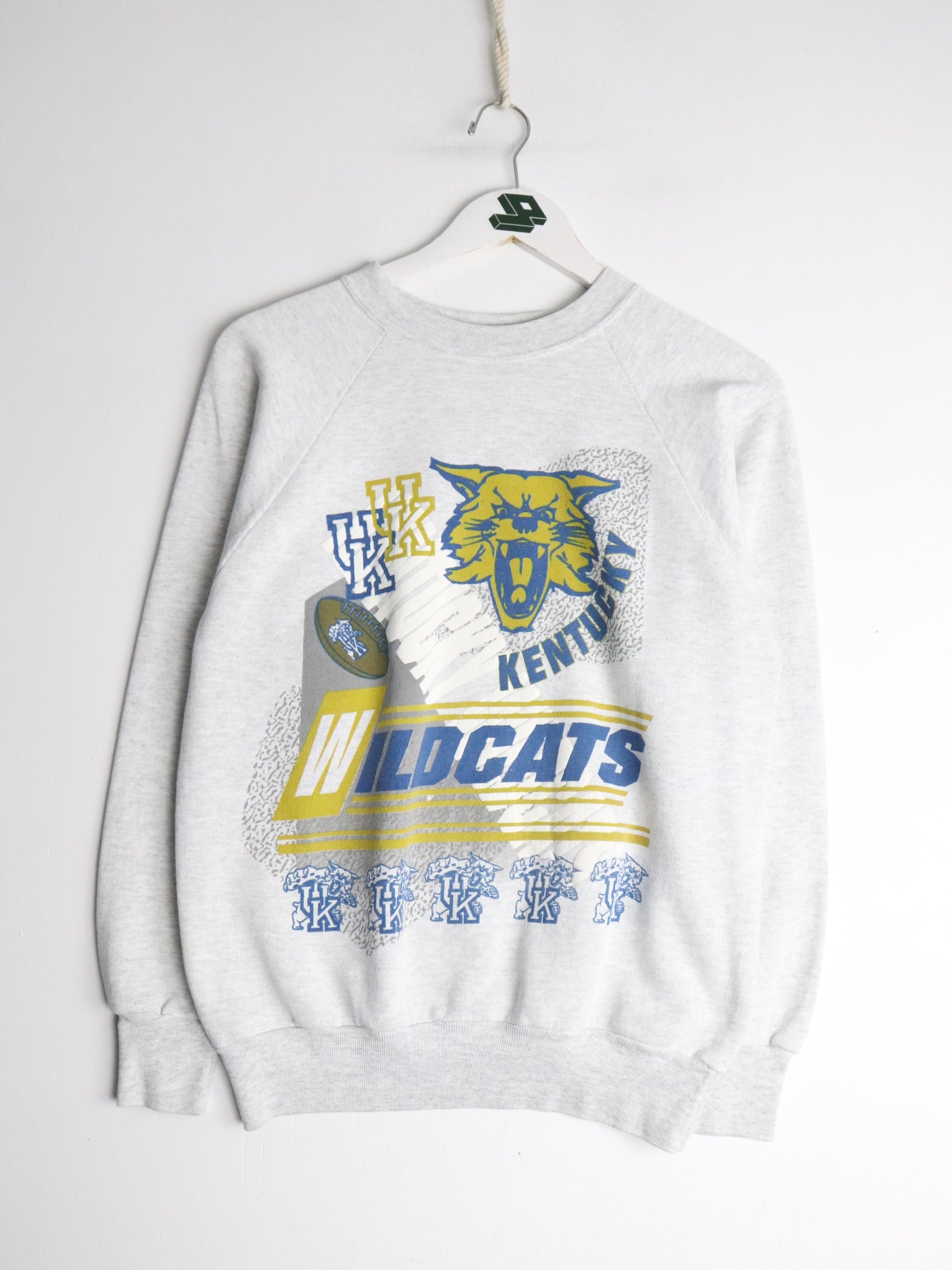 Vintage Kentucky Wildcats Sweatshirt Fits Mens Small Grey College