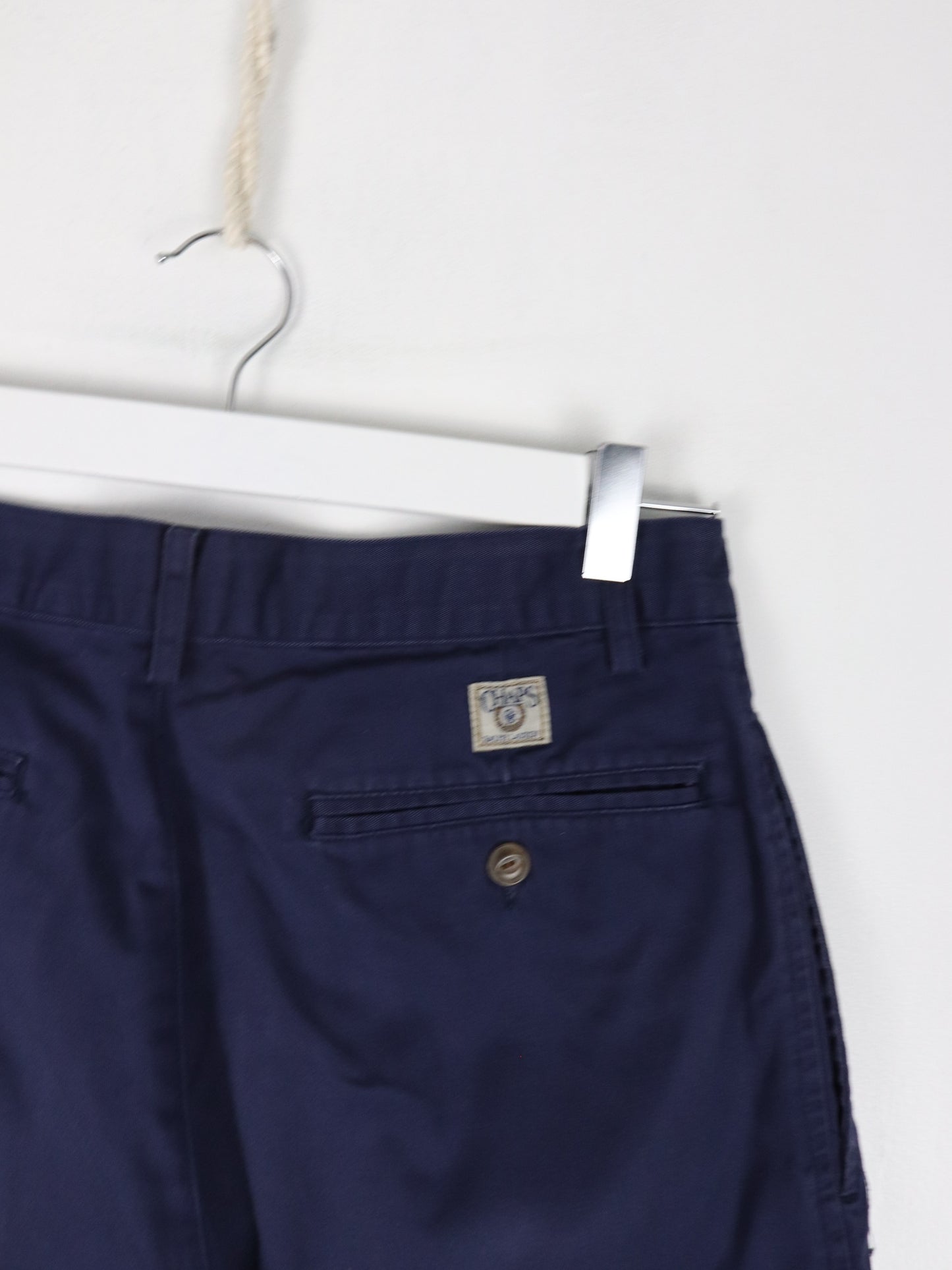 Vintage Chaps Ralph Lauren Shorts Mens 30 Blue Chino