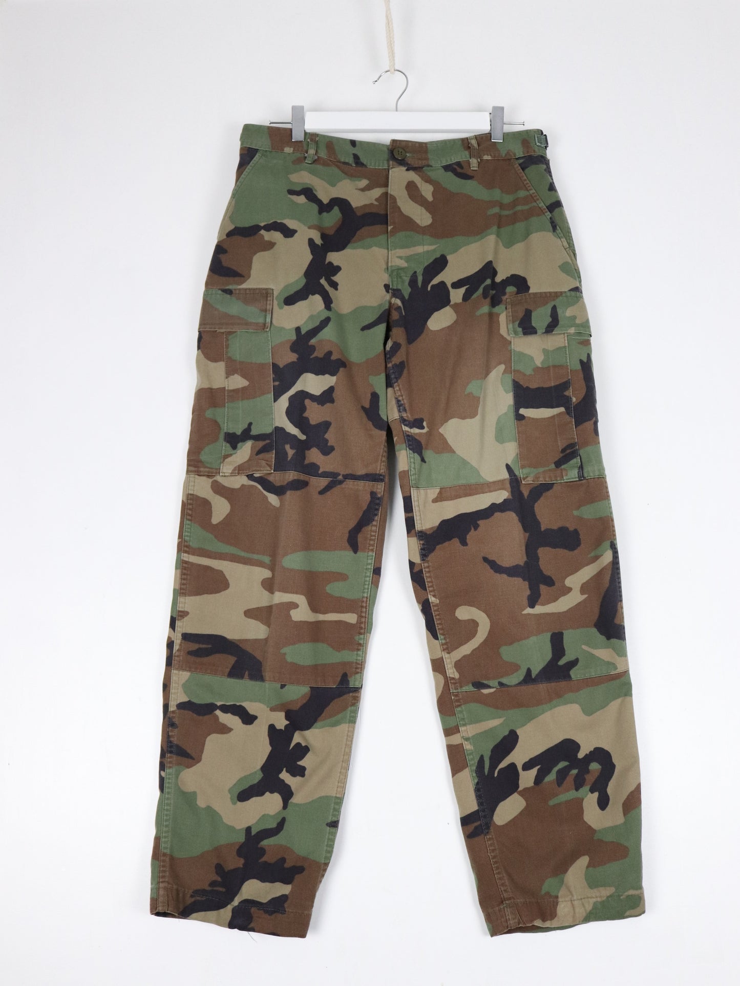 Military Pants Mens Medium Brown Camo Cargo Army