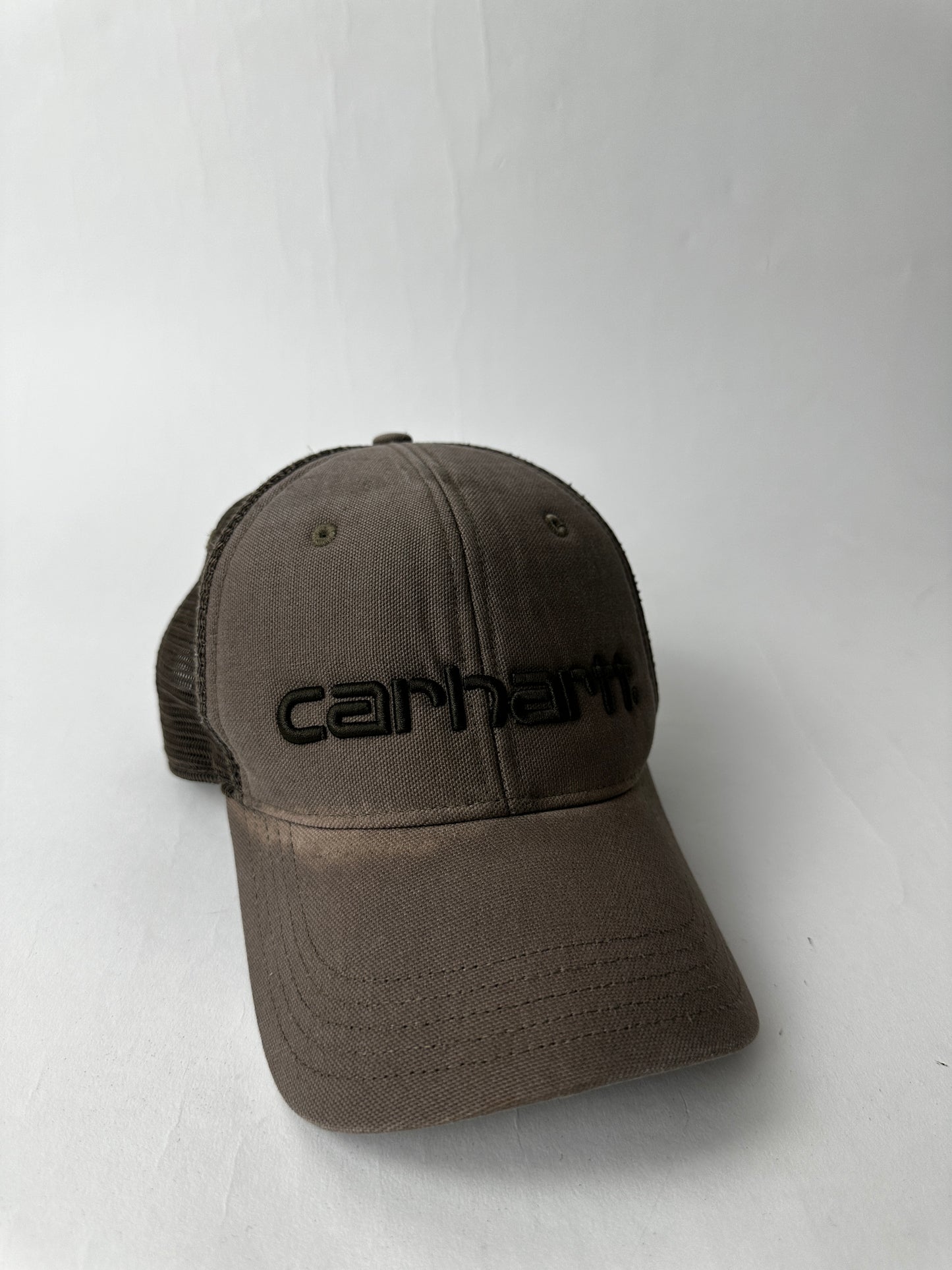 Carhartt Hat Cap Grey Snap Back Trucker