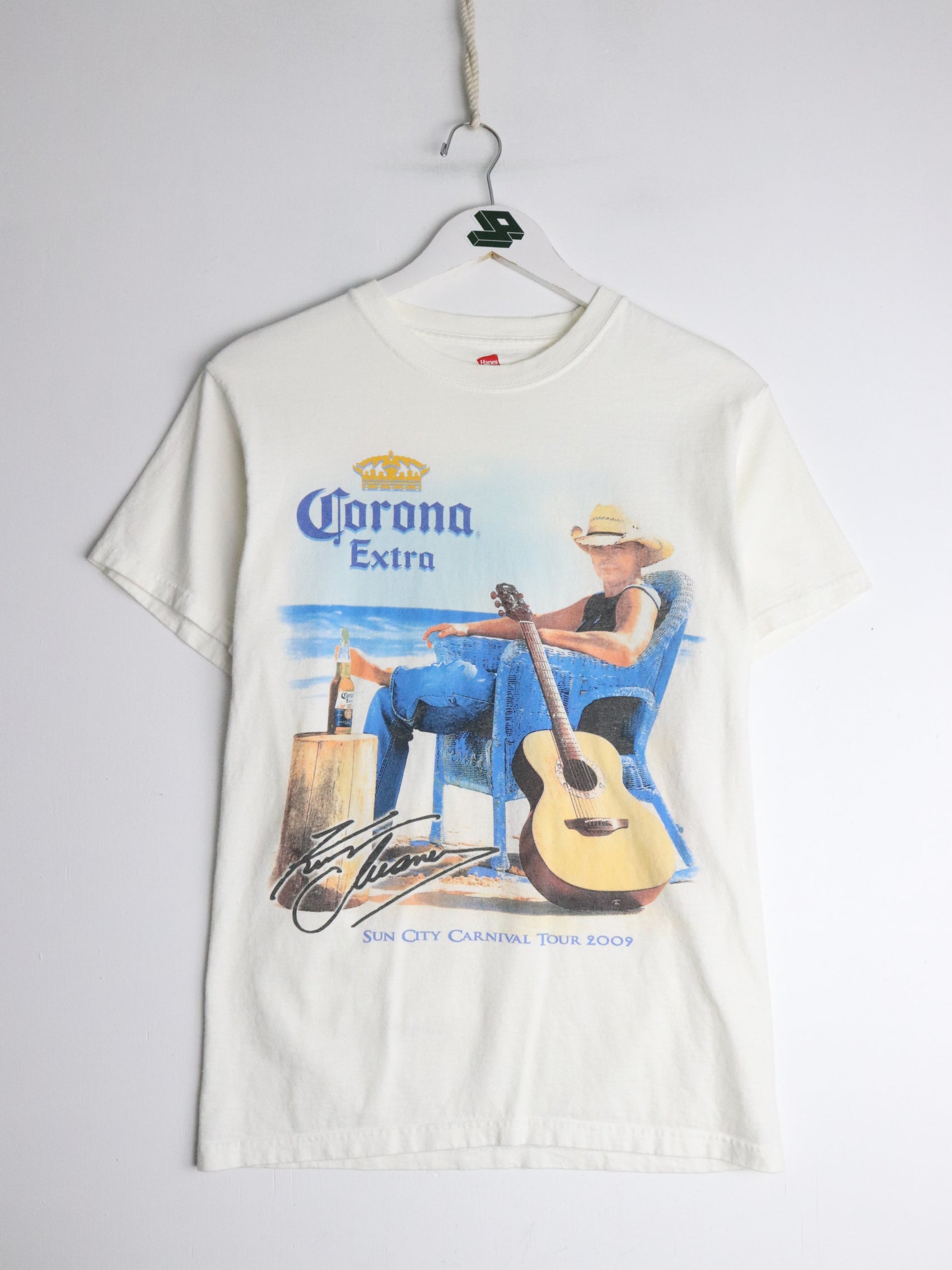 Kenny Chesney T Shirt Mens Small White 2009 Tour