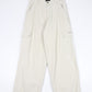 R2 Pants Fits Adult 29 x 28 Beige Cargo Corduroy