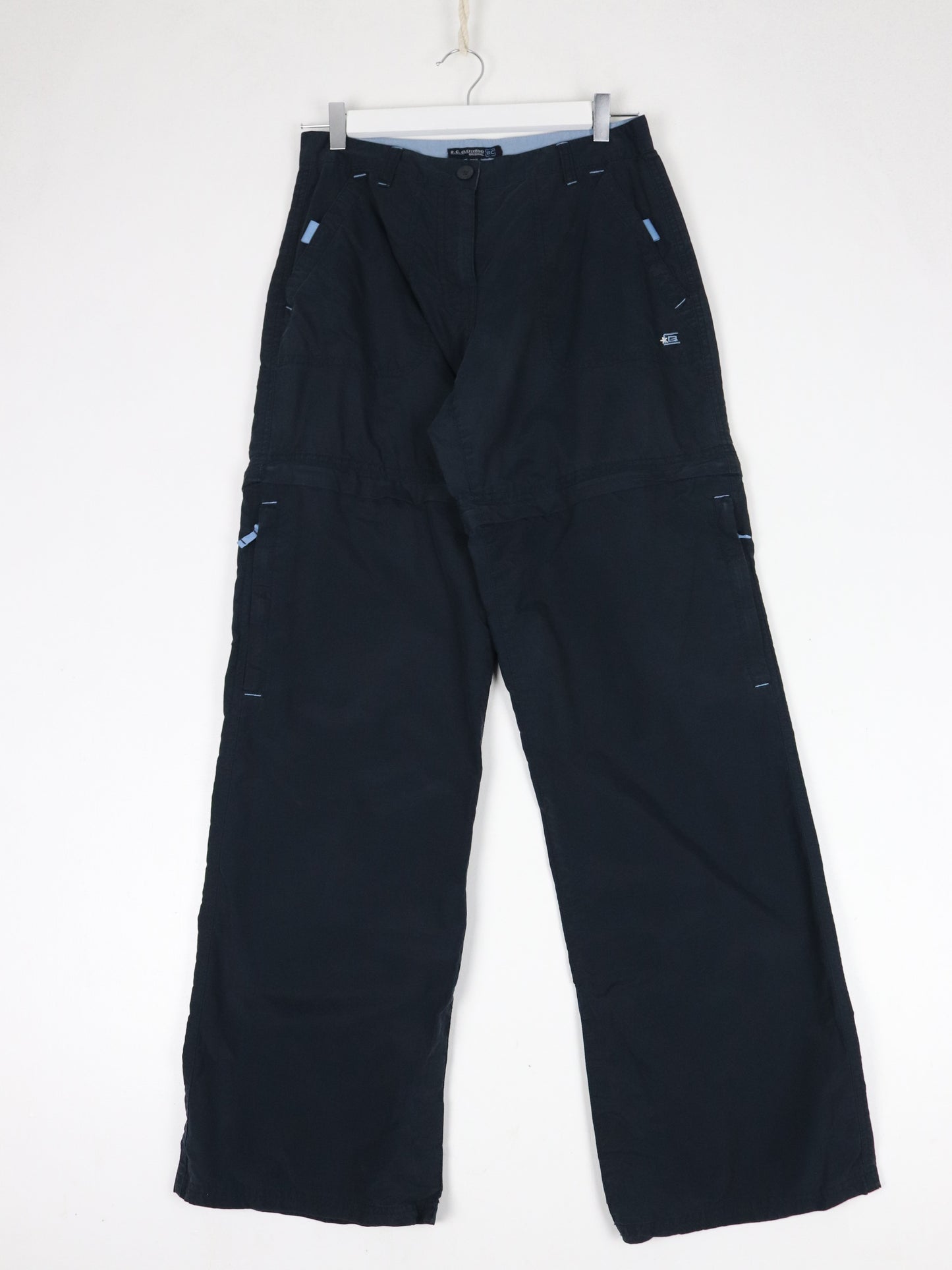 B.C. Clothing Pants Mens Small Blue Convertible Hiking 30 x 32