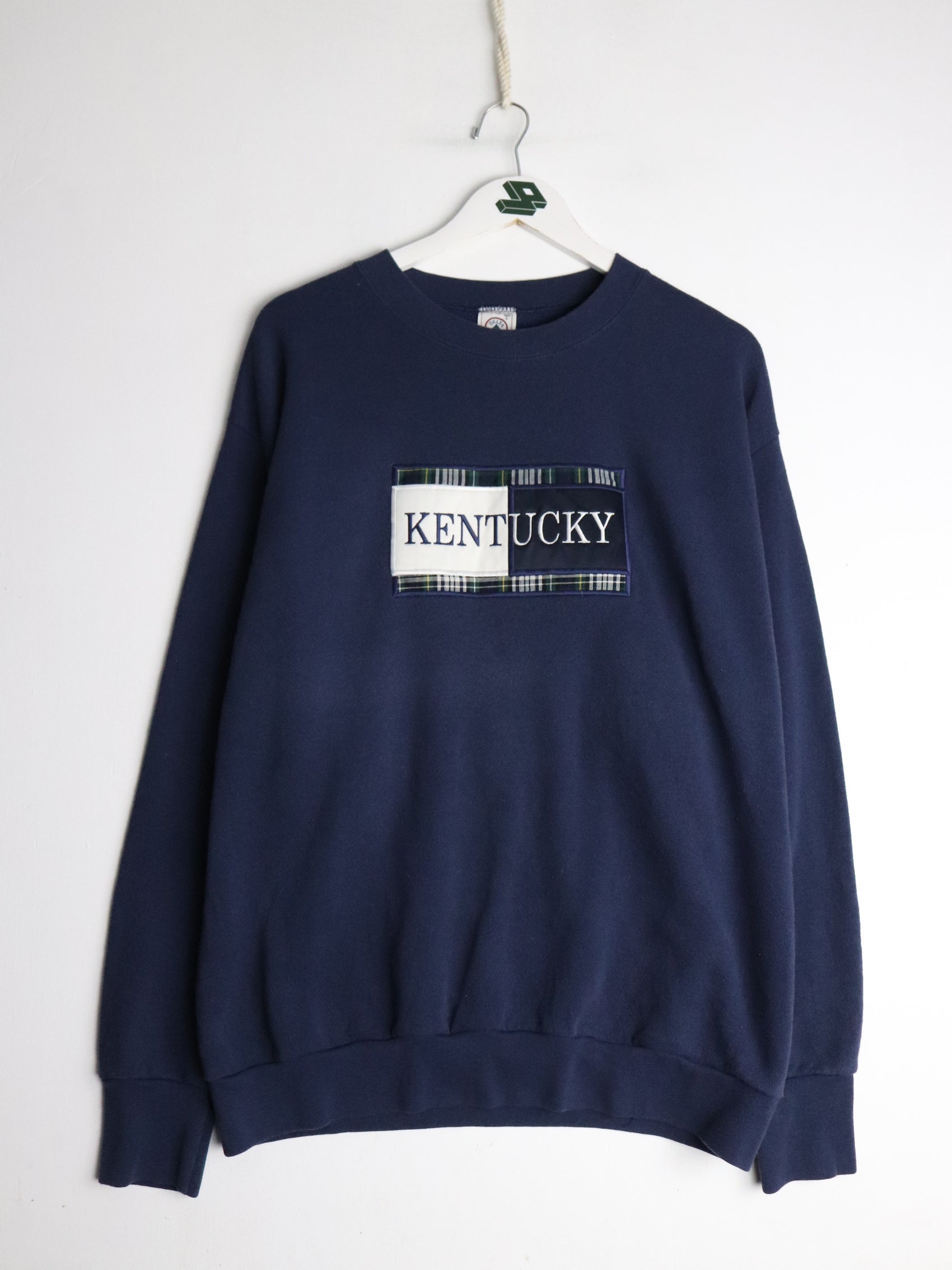 Vintage Kentucky Wildcats Sweatshirt Mens Large Blue College