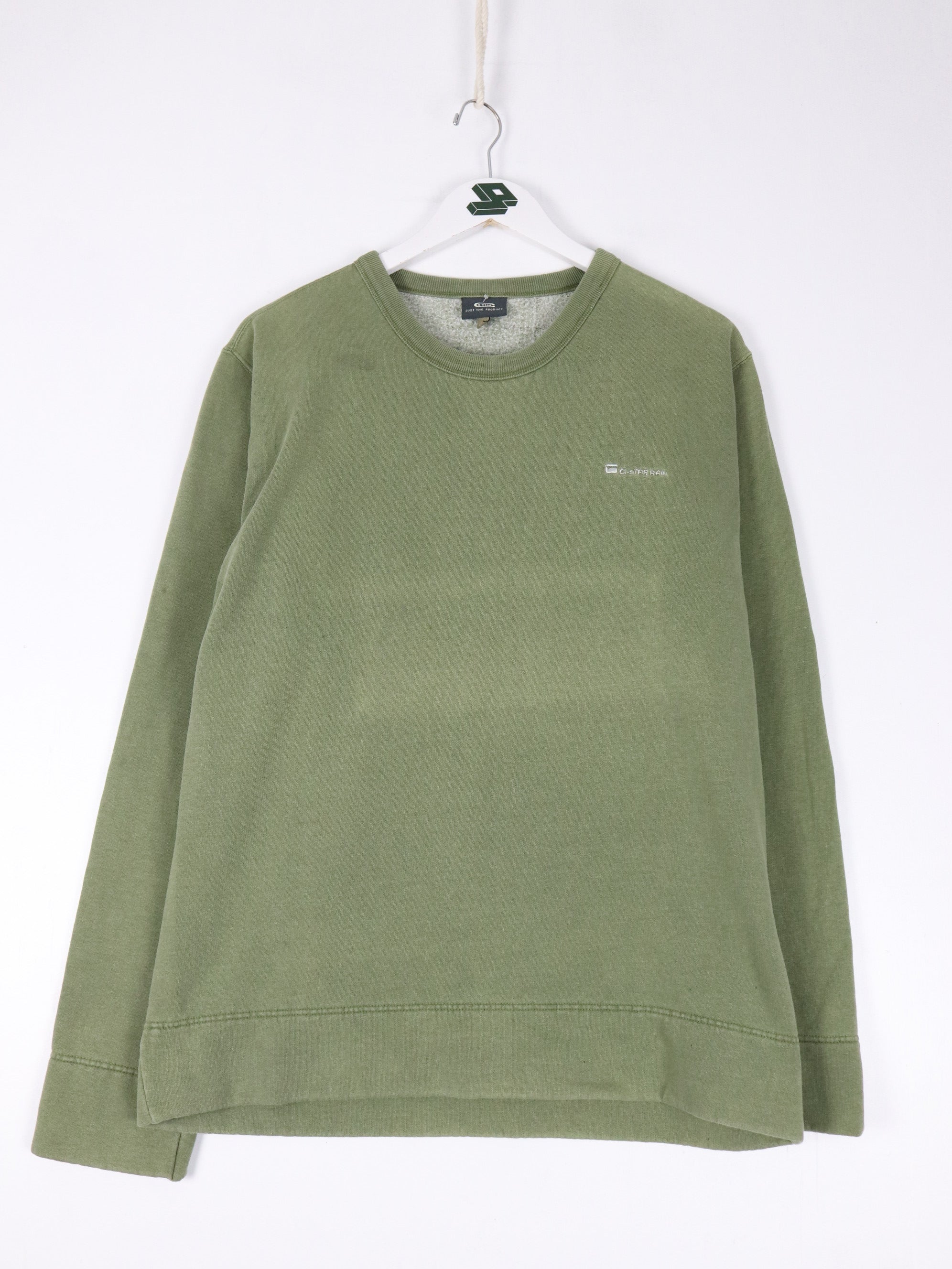 G Star Raw Sweatshirt Mens Large Green Sweater – Proper Vintage